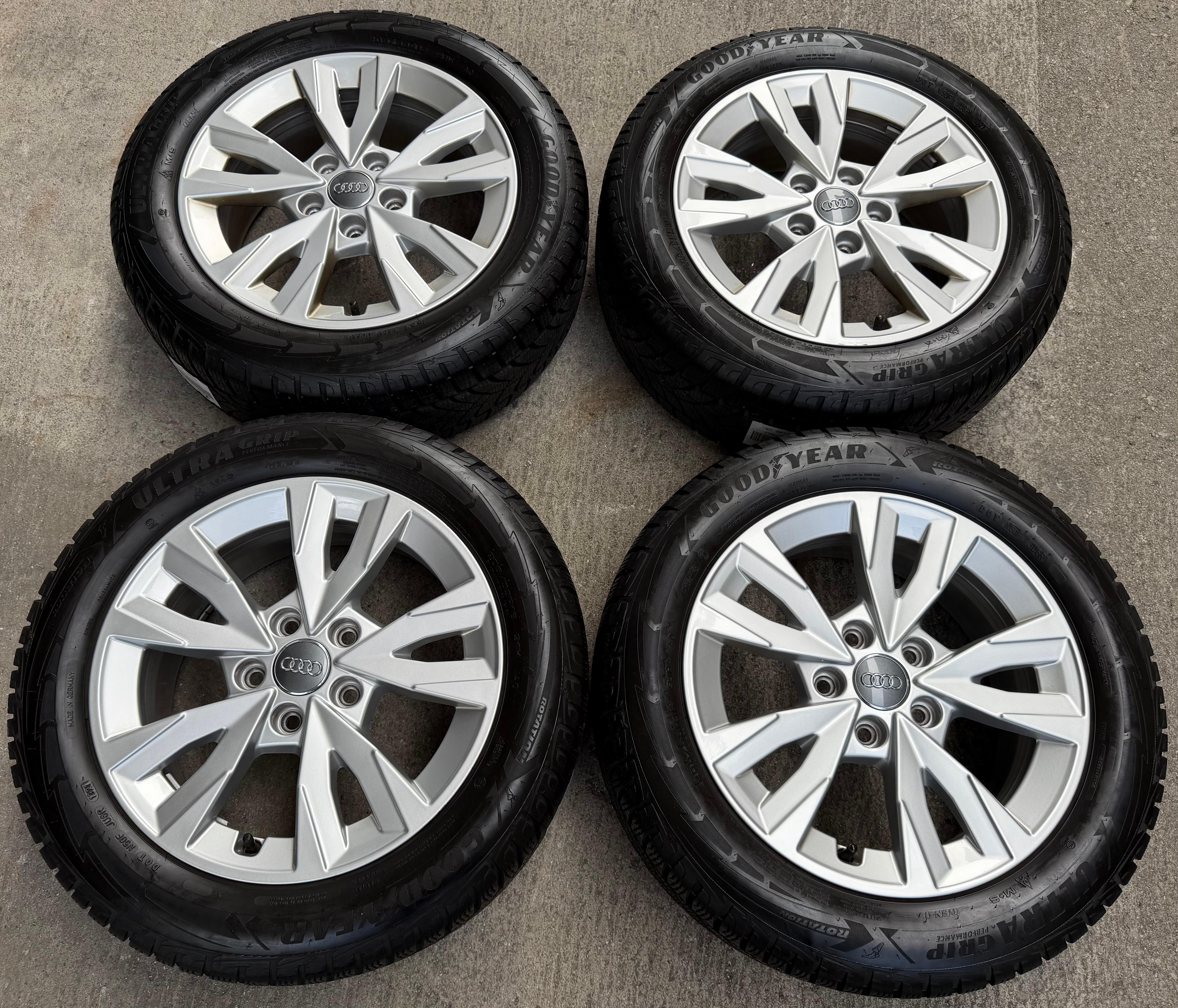 4 Original Alu Winterräder Audi A3 8Y 8Y0071496 205/55R16 91H Goodyear