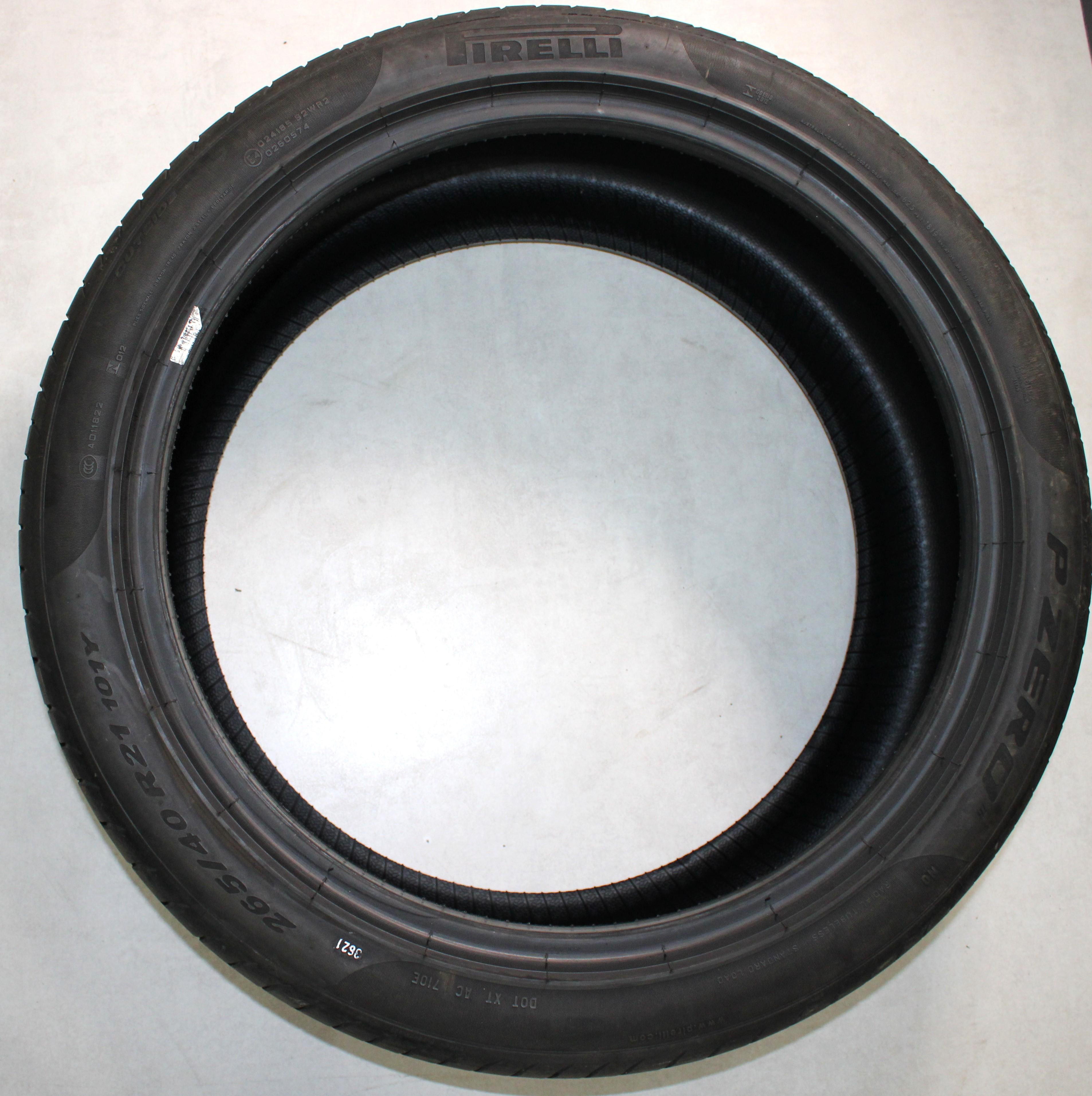 2 x 265/40R21 101Y Sommerreifen Pirelli Pzero 4,5-5mm 2021 N0 FREIHASU