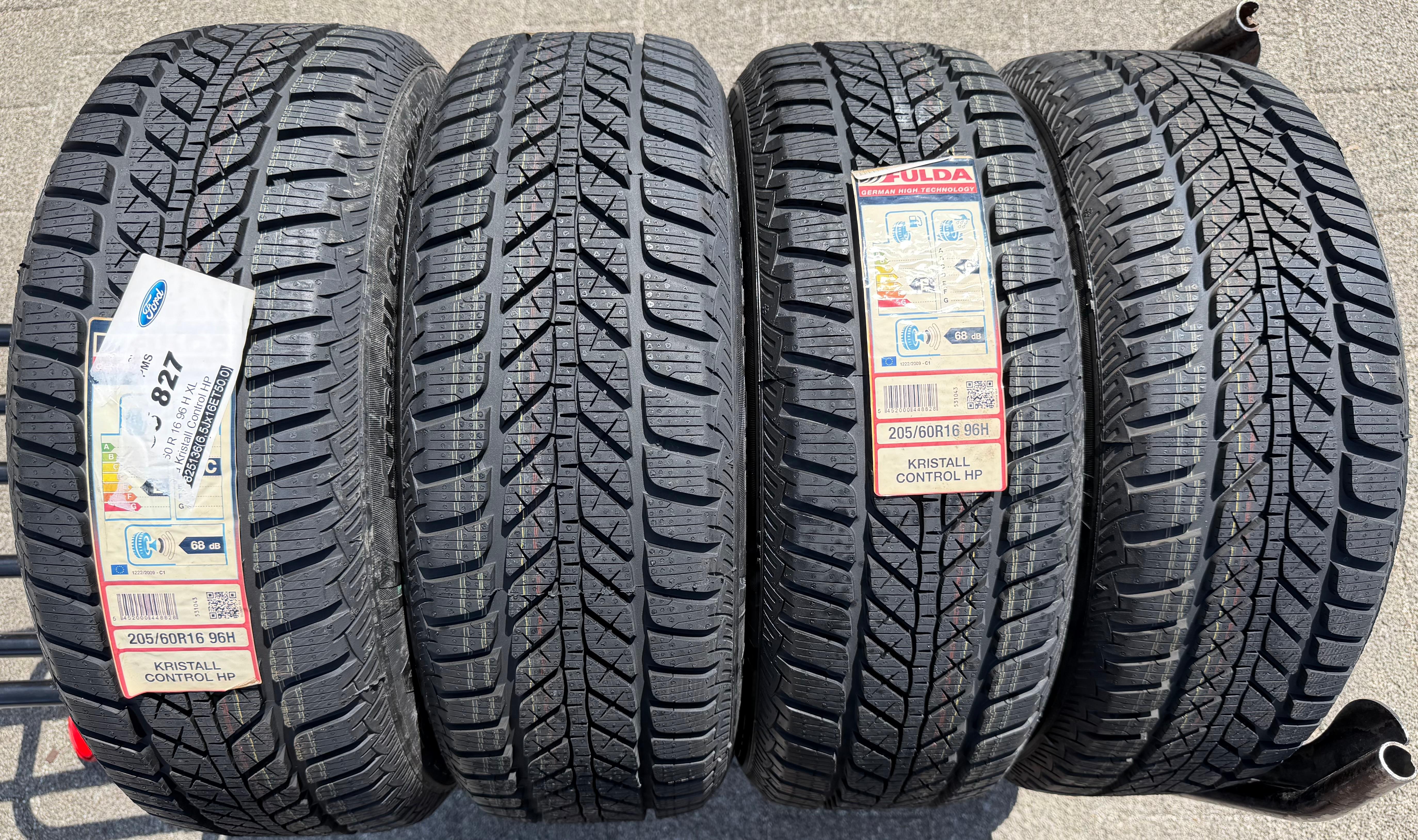 4 Winterräder Ford Transit Tourneo Connect PJ2 PU2 205/60R16 96H Fulda RDKS