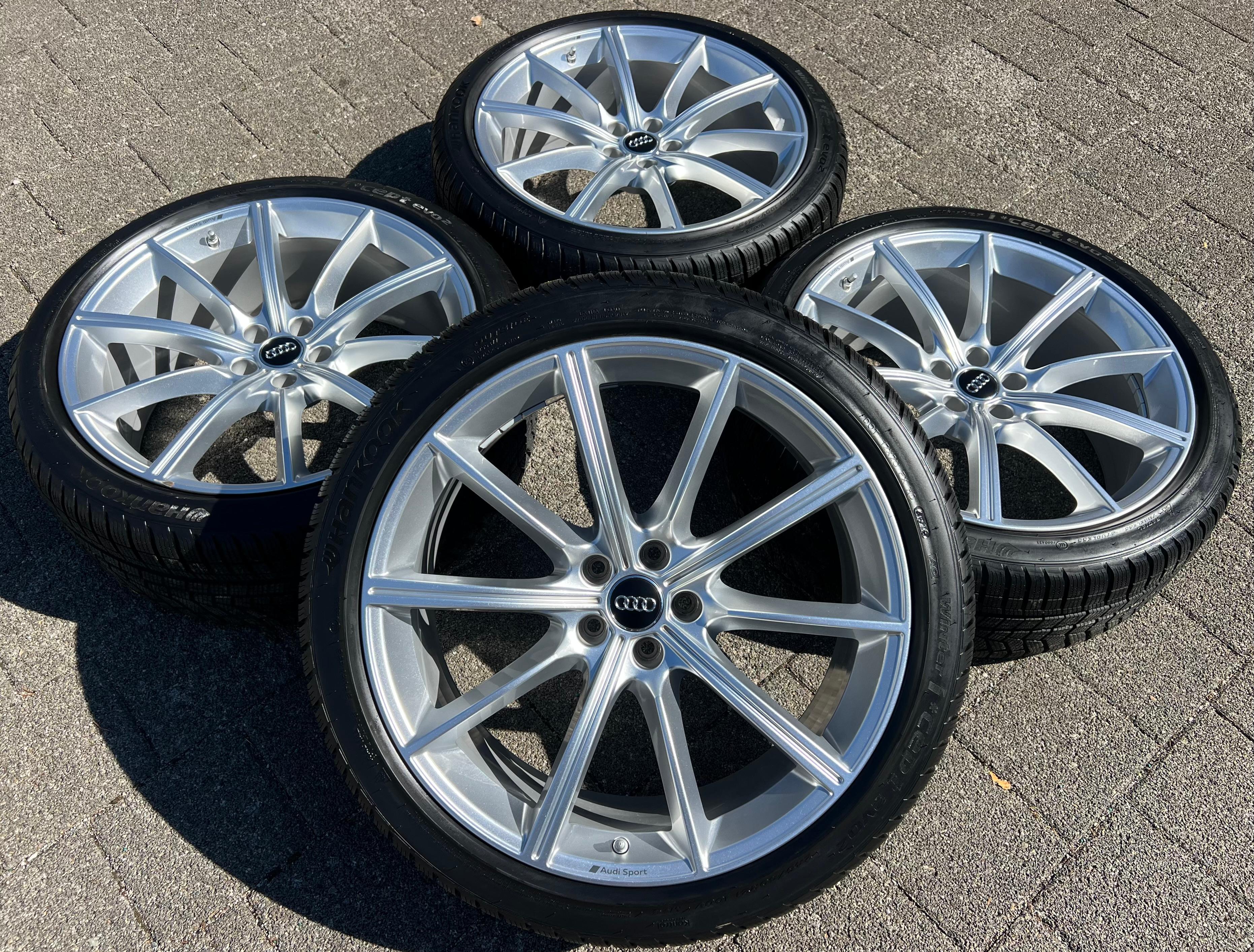 4 ORIGINAL 21" ALU WINTERRÄDER AUDI RS6 AVANT 4K C8 RS7 F2 4K 4K0601025AA FREIHAUS