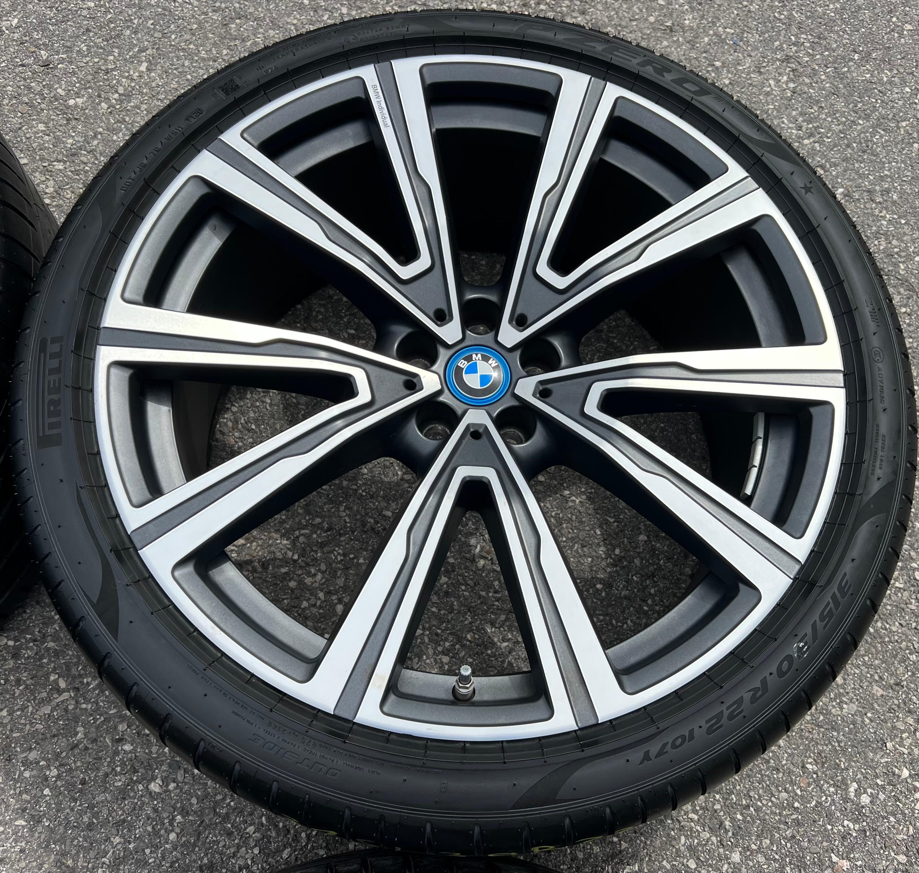 4 ORIGINAL 22 ALU SOMMERRÄDER BMW X5 G05 X6 G06 STYLING 746i 8072000 8072001 RDK