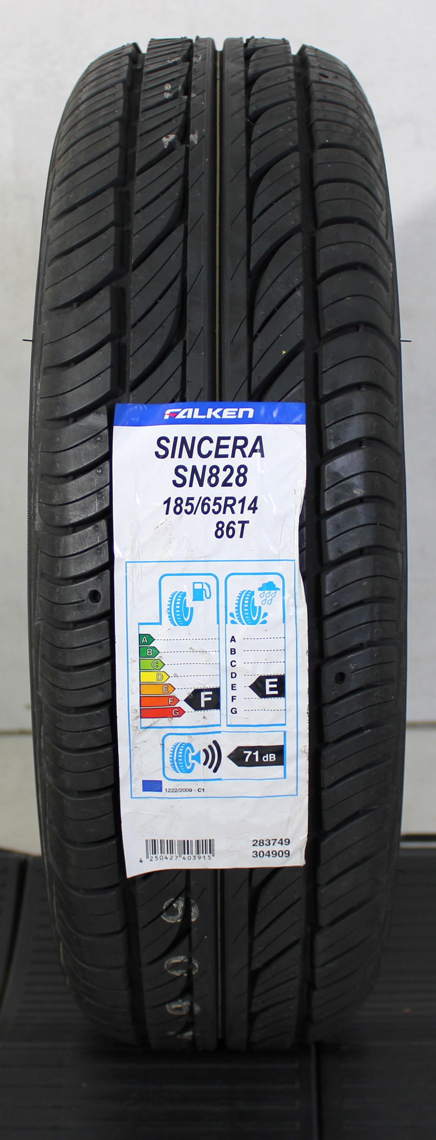 1 x 185/65R14 86T neumático de verano Falken Sincera SN828 NUEVO 2014