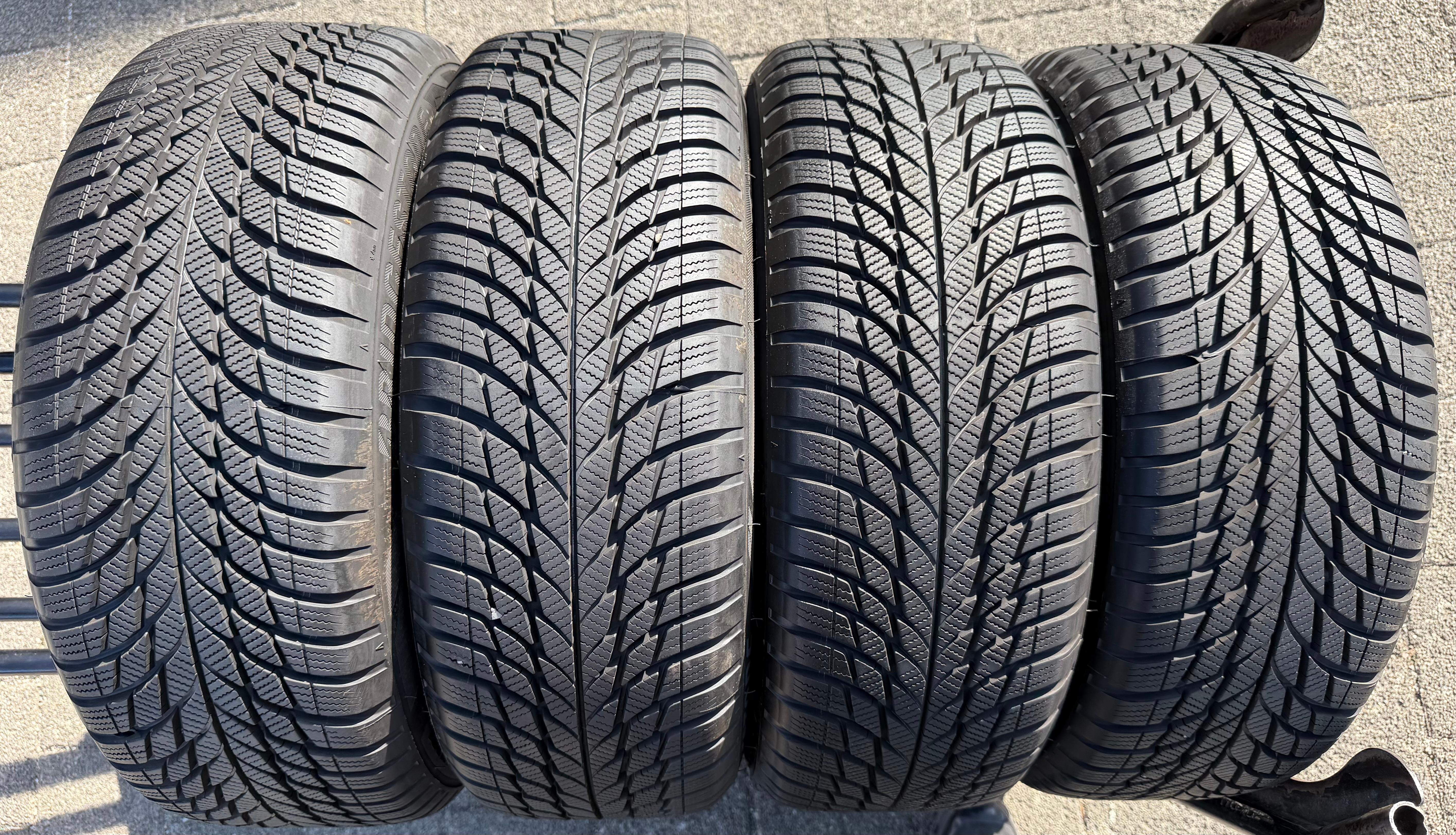 4 Original Alu Winterräder Audi A1 GB 82A601025C 195/55R16 91V Bridgestone