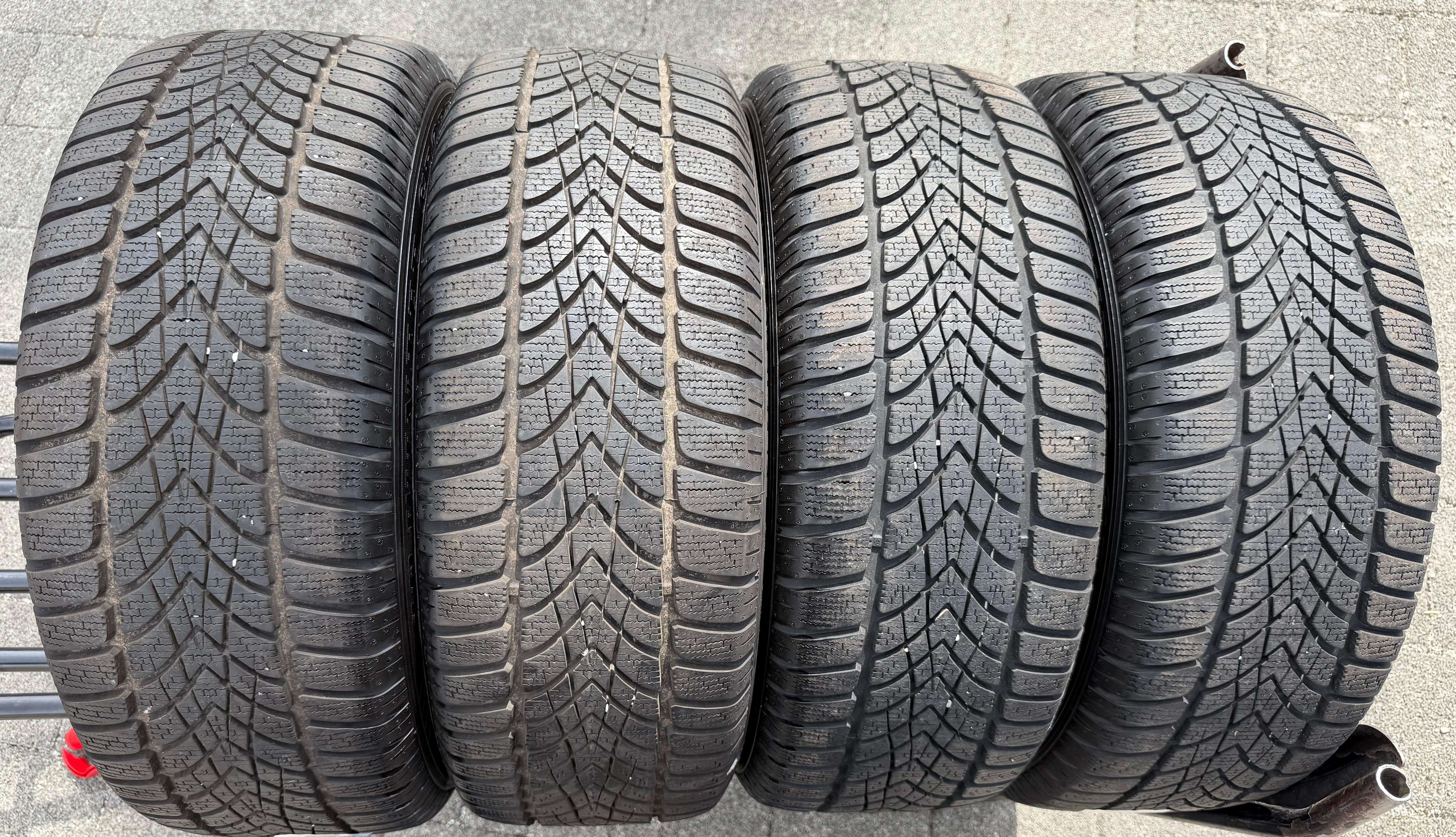 4 Original 17" Alu Winterräder Audi A4 B9 8W 8W0601025P 225/50R17 98H Dunlop 2024