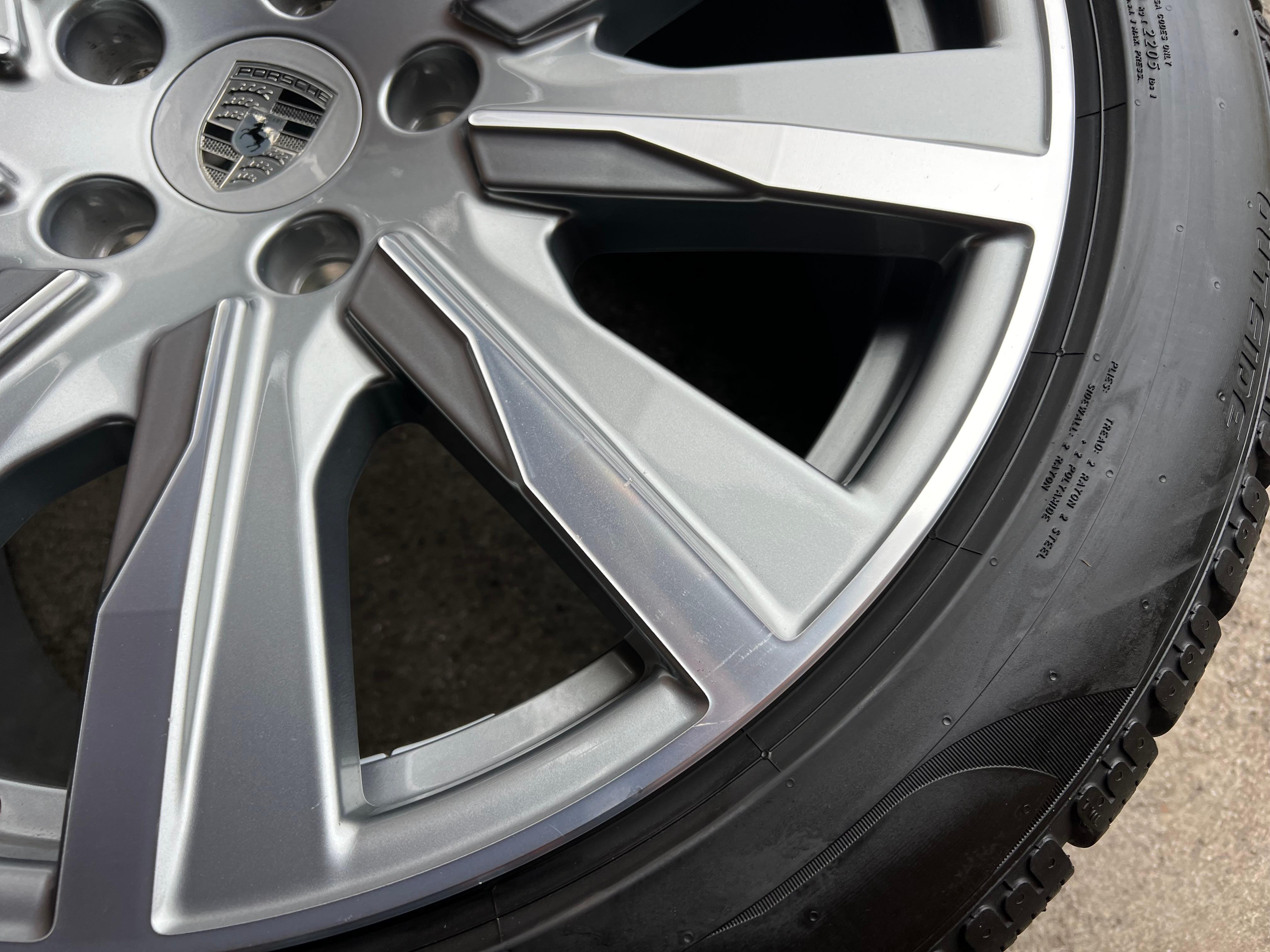 4 RUEDAS DE INVIERNO DE ALEACIÓN ORIGINALES DE 20" PARA PORSCHE TAYCAN TEQUIPMENT RDKS, ENVÍO GRATUITO