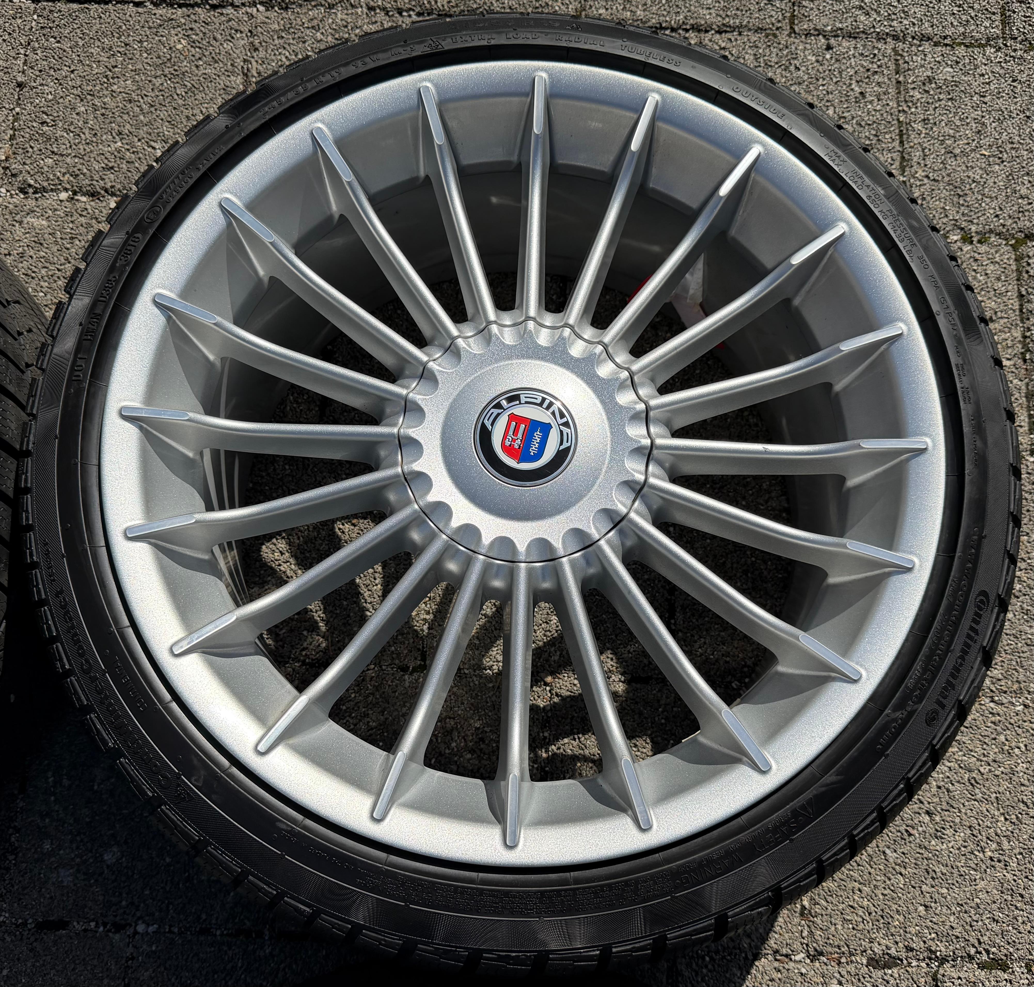 4 ORIGINAL 19" ALU WINTERRÄDER BMW ALPINA 3ER REIHE F30 F31 D3 4ER F32 F33 D4