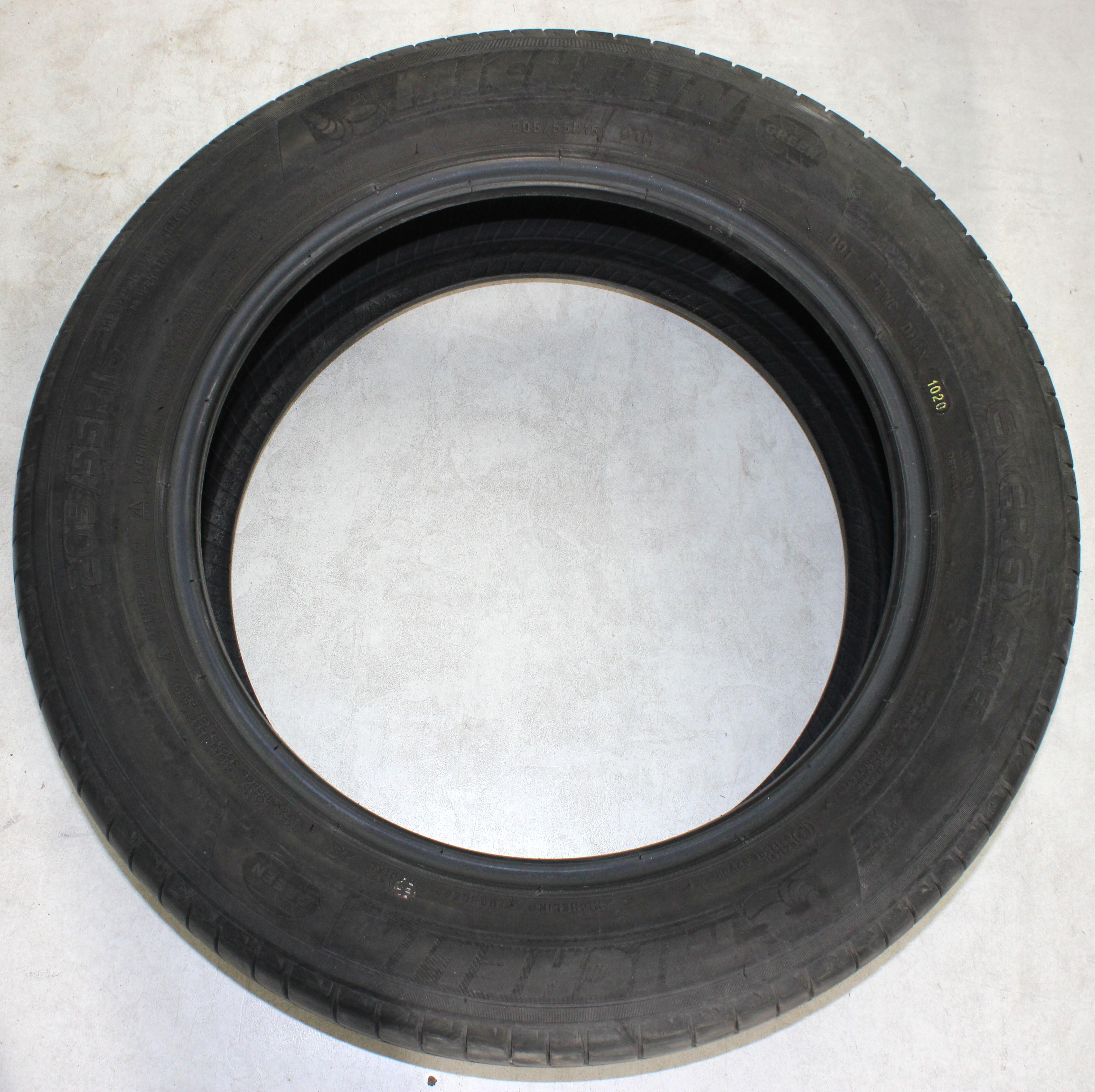 4 x 205/55R16 91H Sommerreifen Michelin Energy Saver 3,5-4mm 2020