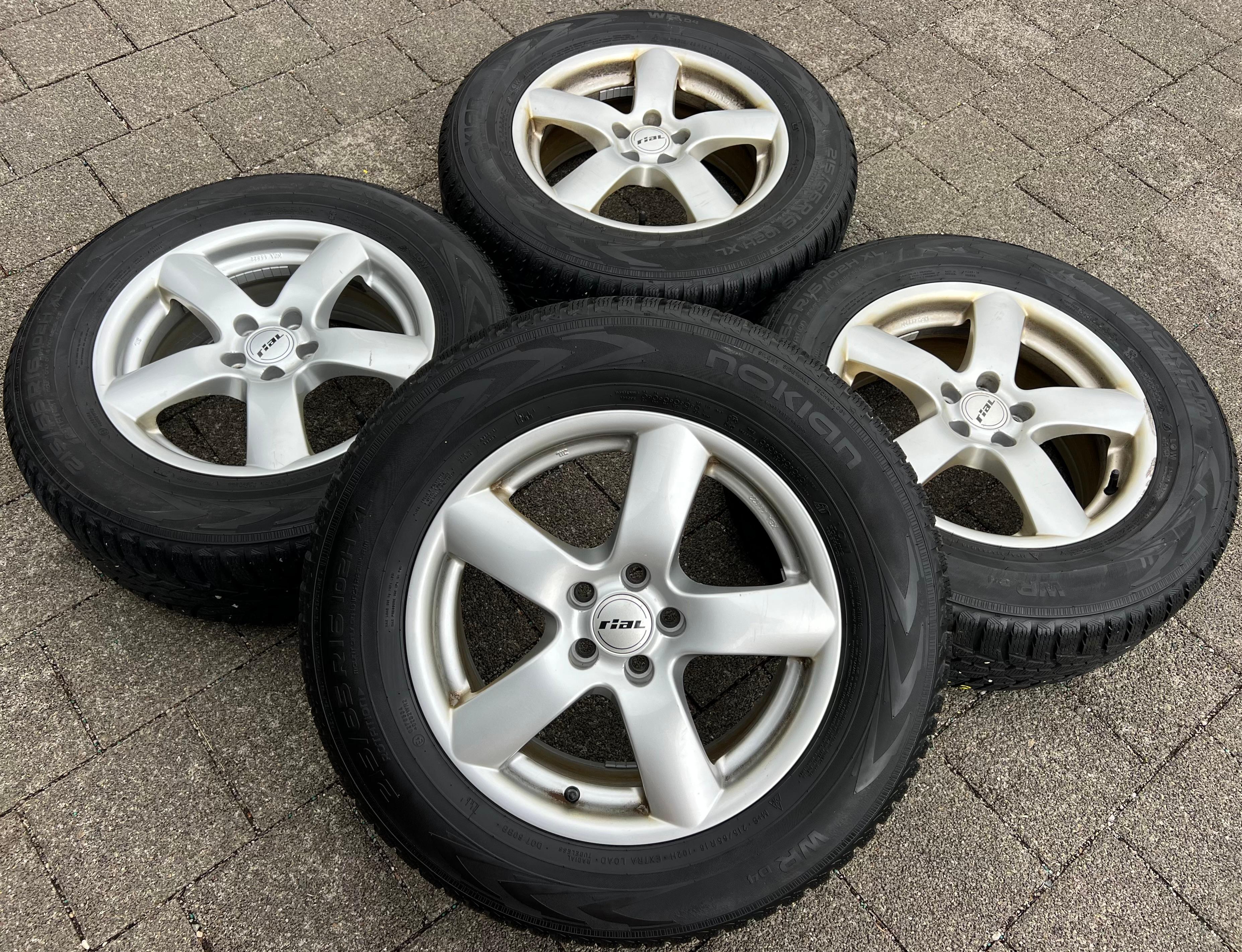 4 ALU WINTERRÄDER SUBARU OUTBACK BM/BR FORESTER SH 215/65R16 102H 2019 FREIHAUS