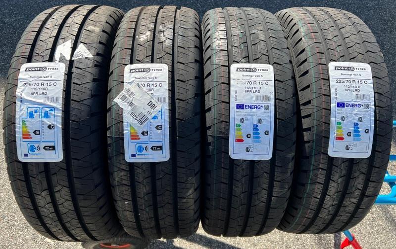 4 x 225/70R15C 112/110R Sommerreifen Point S Summerstar Van S NEU 2022