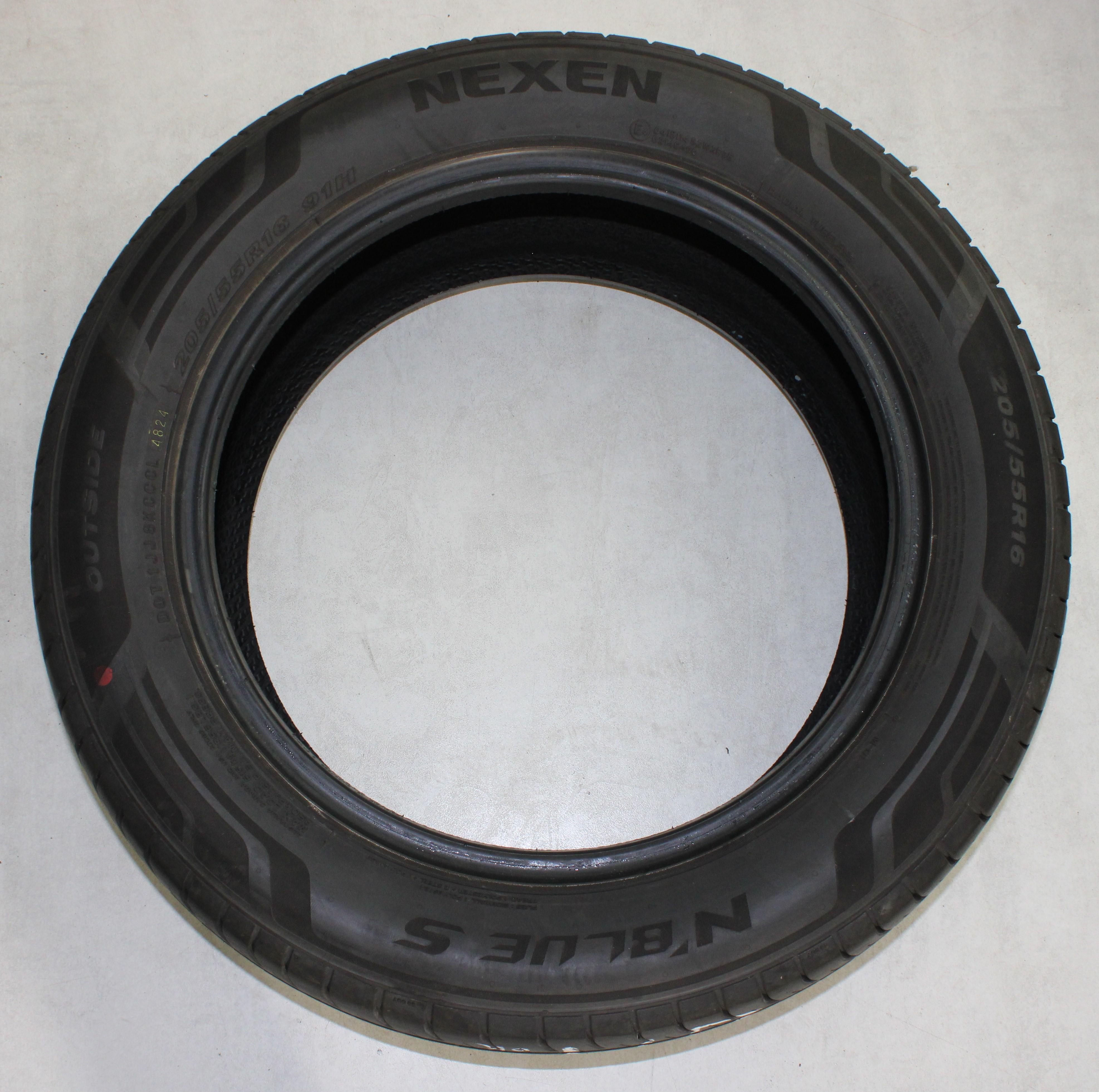 4 x 205/55R16 91H Sommerreifen Nexen N Blue S 6-6,5mm 2024