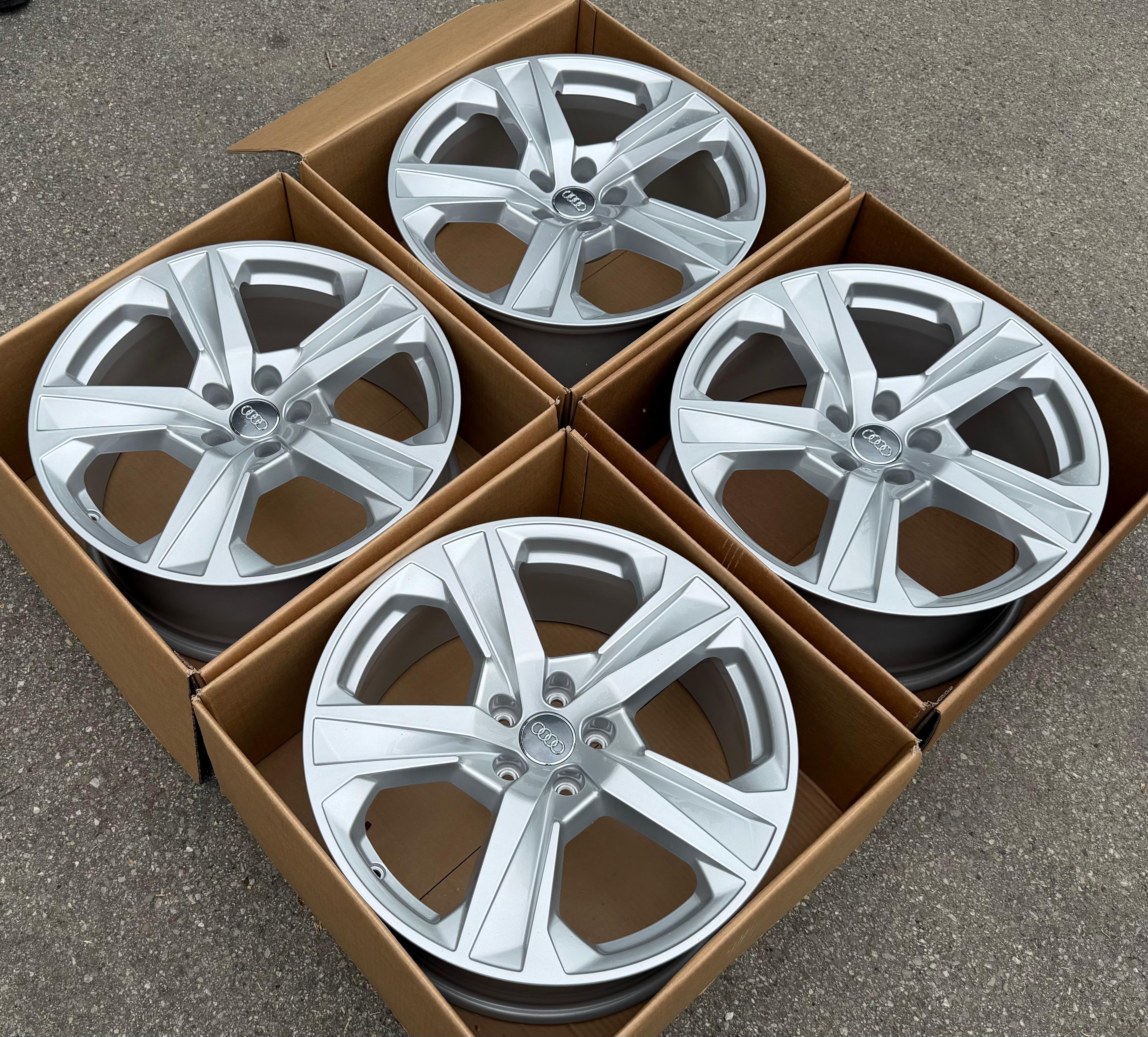 4 ORIGINAL 19" ALUFELGEN AUDI A7 S7 4K 8x19 ET27 4K8601025J FELGEN NEU