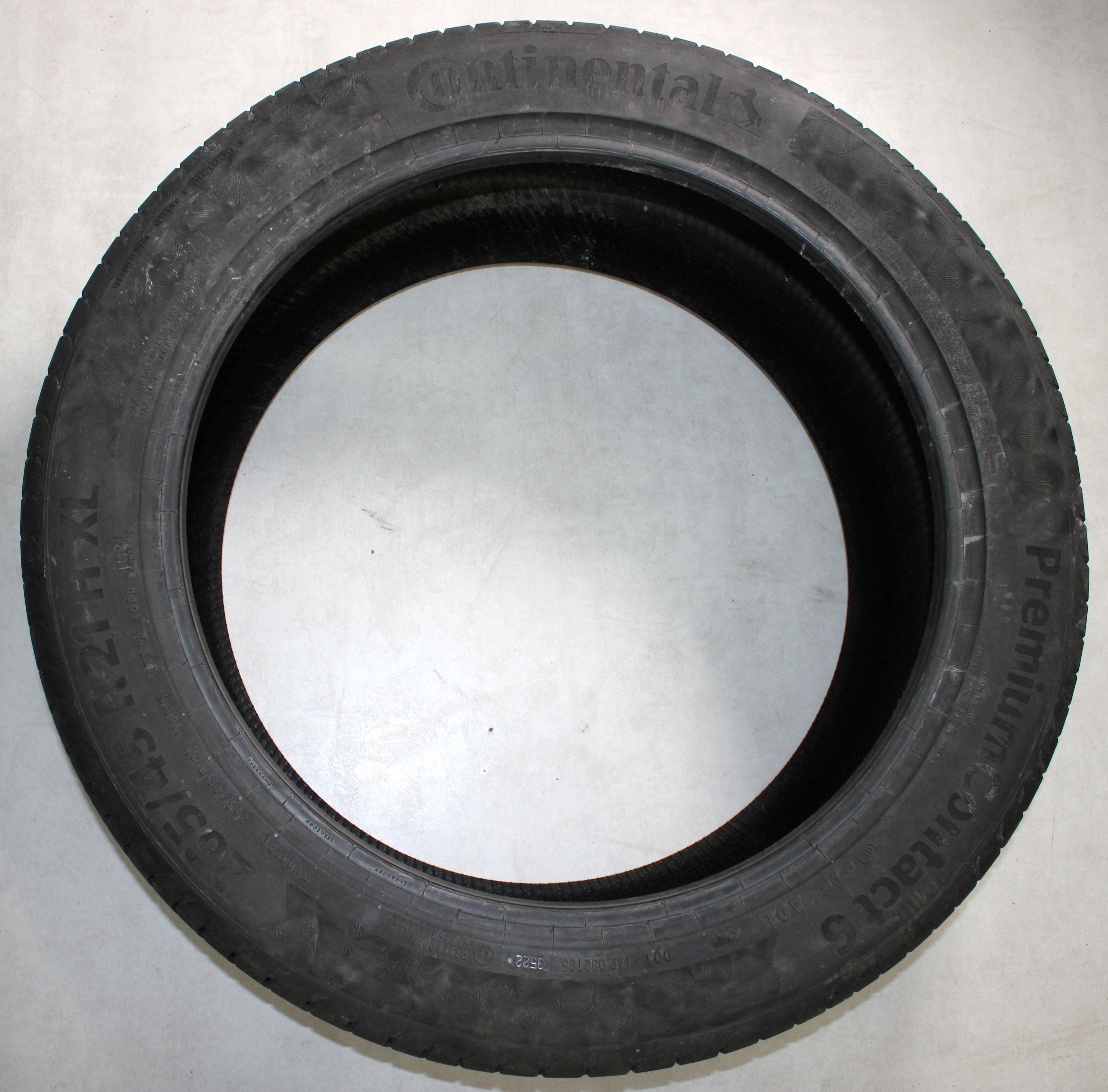 4 x 265/45R21 108H neumáticos de verano Continental Premium Contact 6 AO1 7-7,5mm 2022 XL