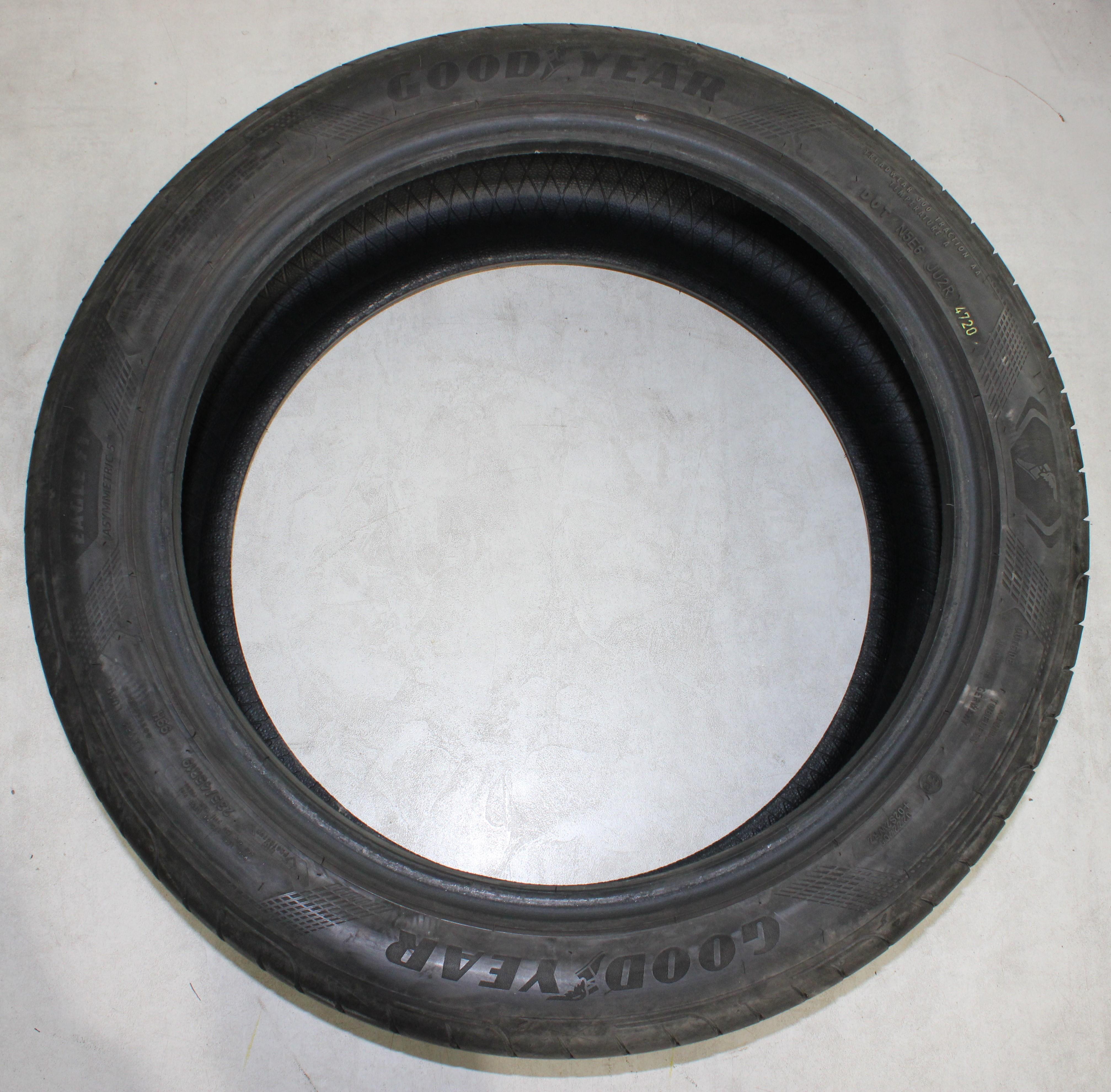 4 neumáticos de verano Goodyear Eagle F1 Asymmetric 5, 235/45R19 99H, 5, 6-6,5 mm, 2x2020/2x2021 XL