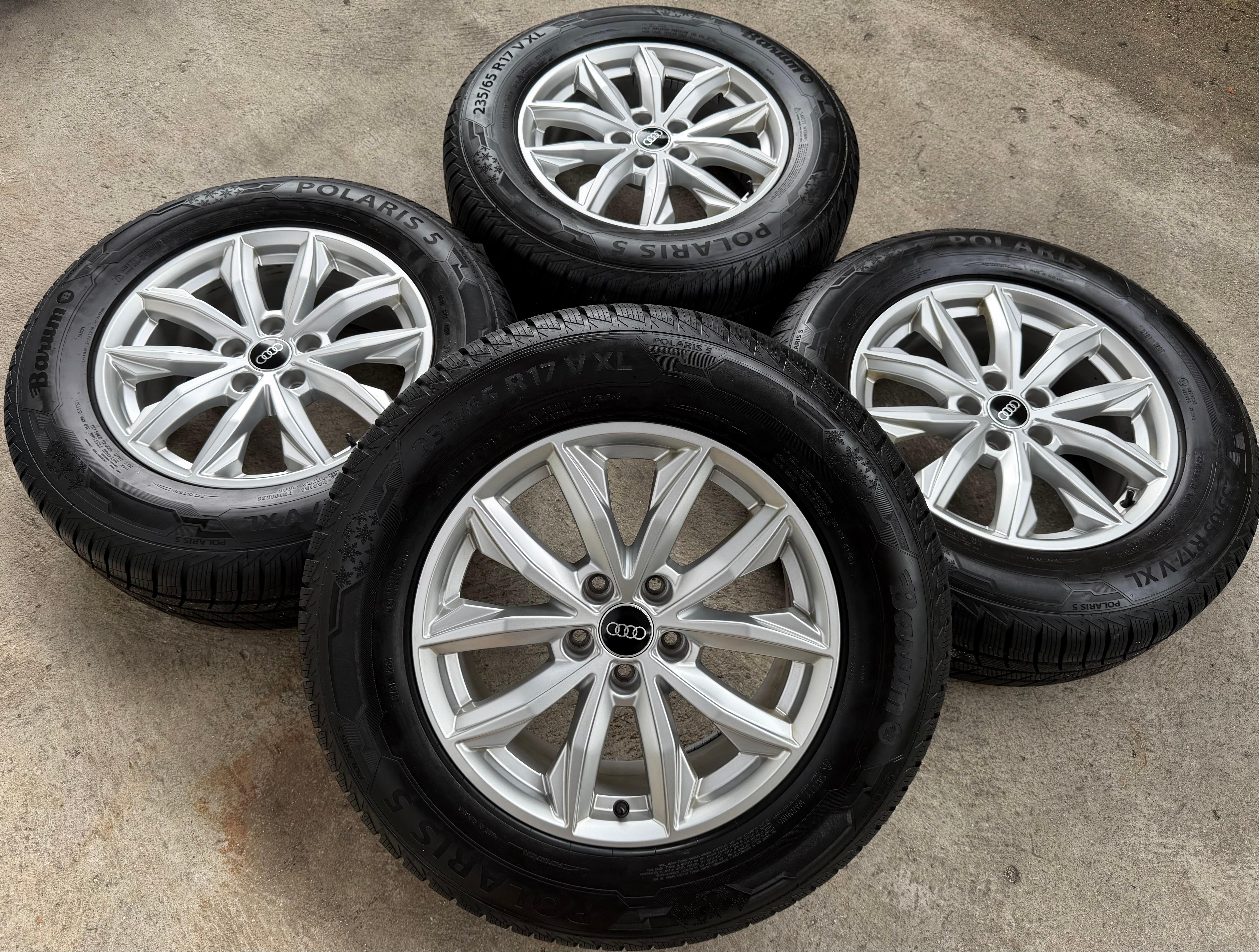 4 Original 17" Alu Winterräder Audi Q5 FY 80A601025J 7x17 ET34 235/65R17 108V 2024