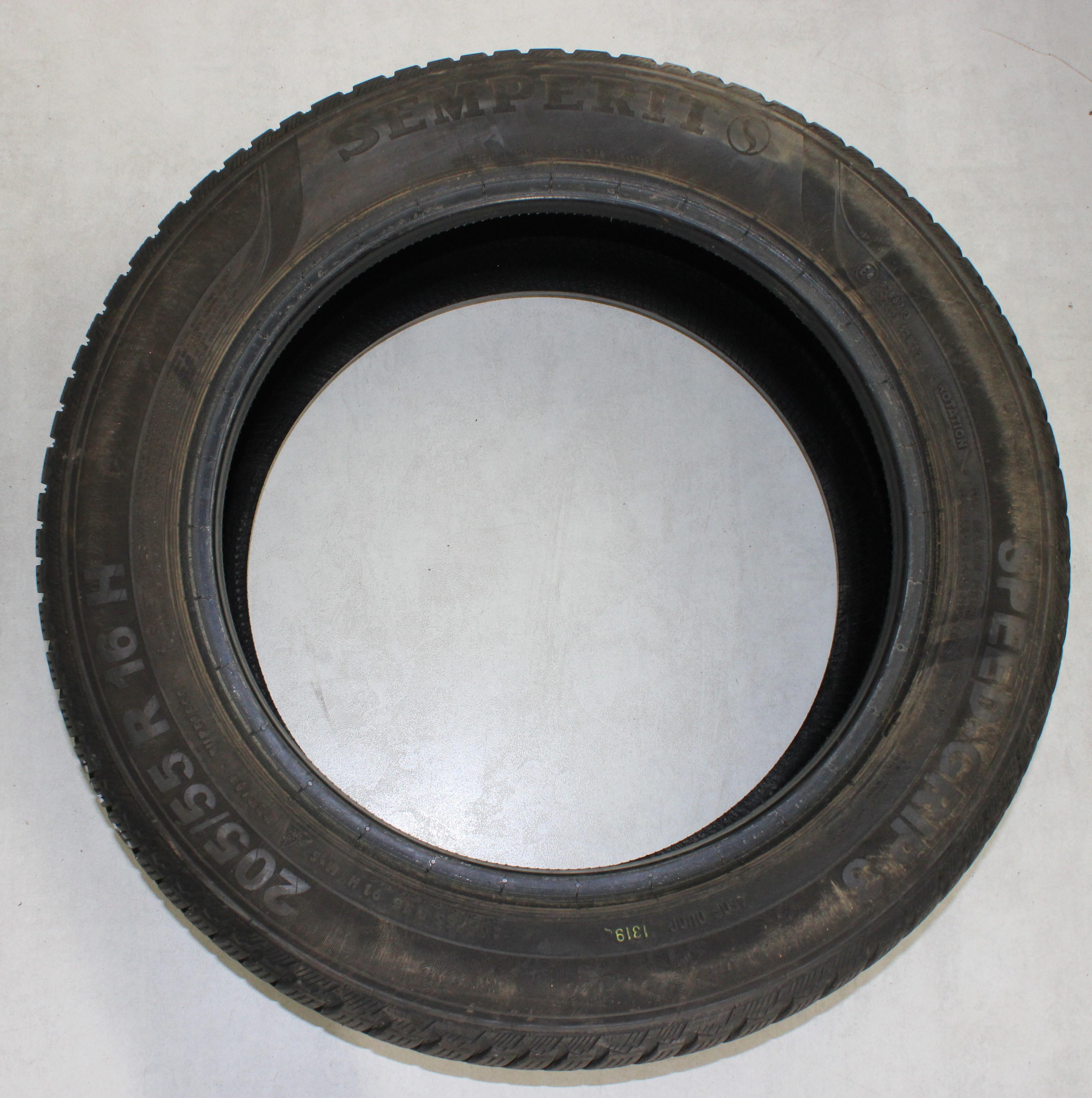 2 x 205/55R16 91H winterbanden Semperit Speed-Grip 3 4,5-5mm 2019
