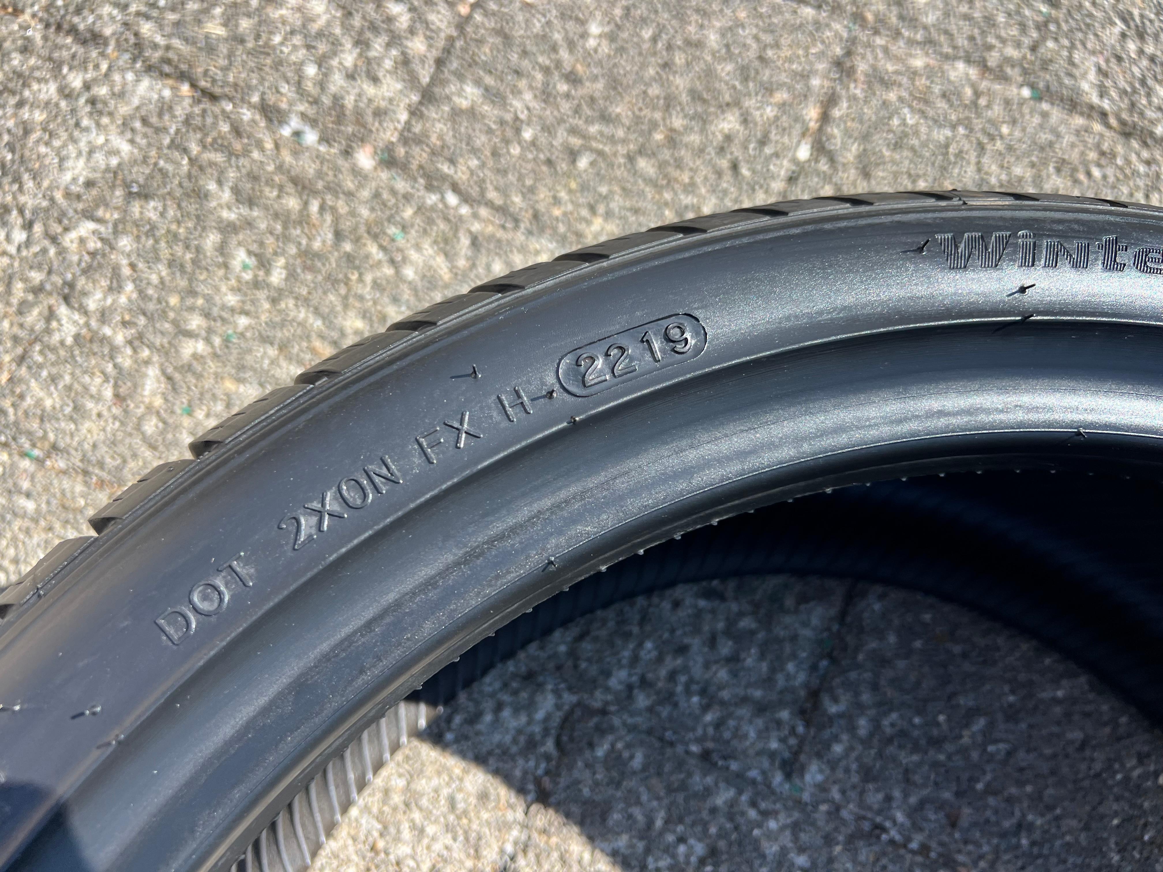4 x 245/35R19 93W Winterreifen Hankook Winter I*Cept Evo 2 NEU 2019