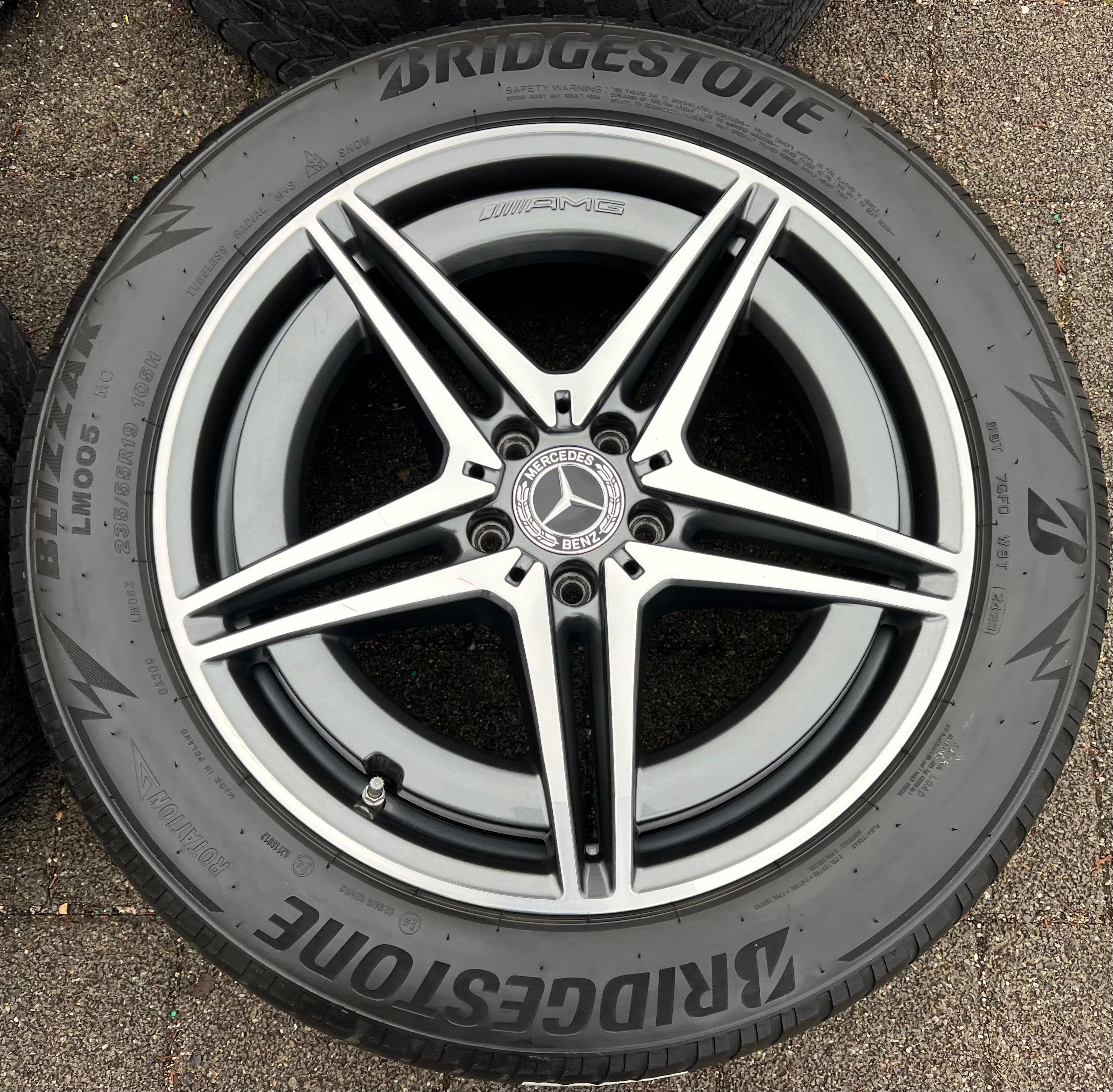 4 LLANTAS DE ALEACIÓN ORIGINALES DE 19" MERCEDES BENZ EQC 293 A2934010700 RDKS 8x19 ET34
