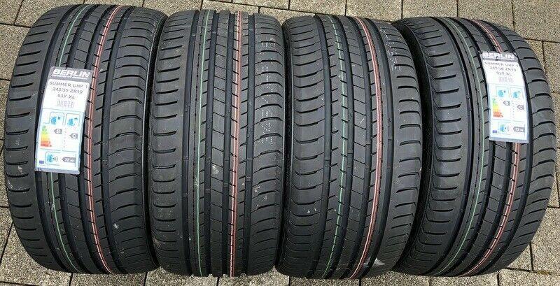 4 X 245/35R19 93Y BERLIN TIRE SUMMER UHP1 PNEUS ÉTÉ 2020 NEUFS