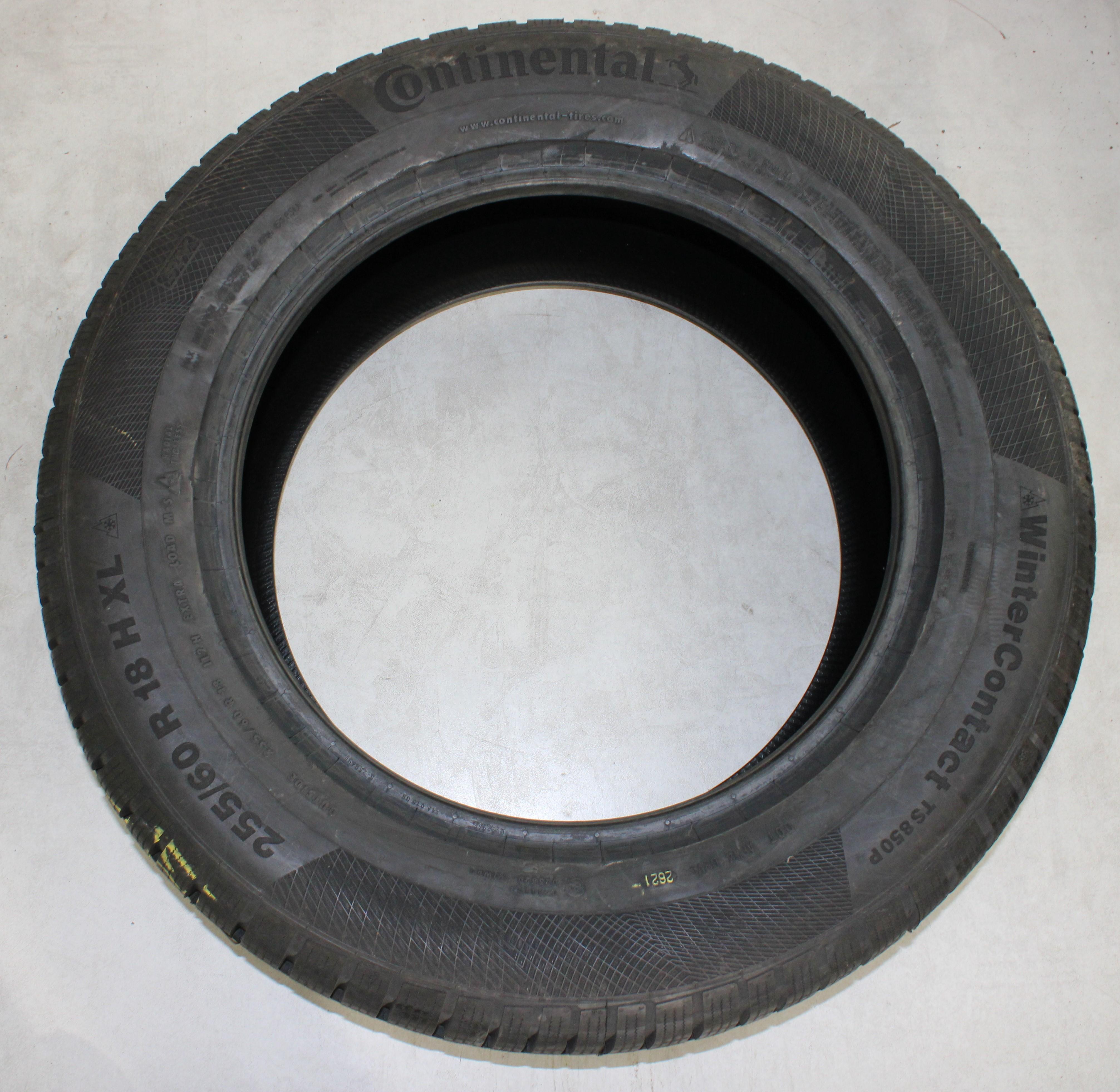 1 x 255/60R18 112H Winterreifen Continental Winter Contact TS850P NEU 2021 XL