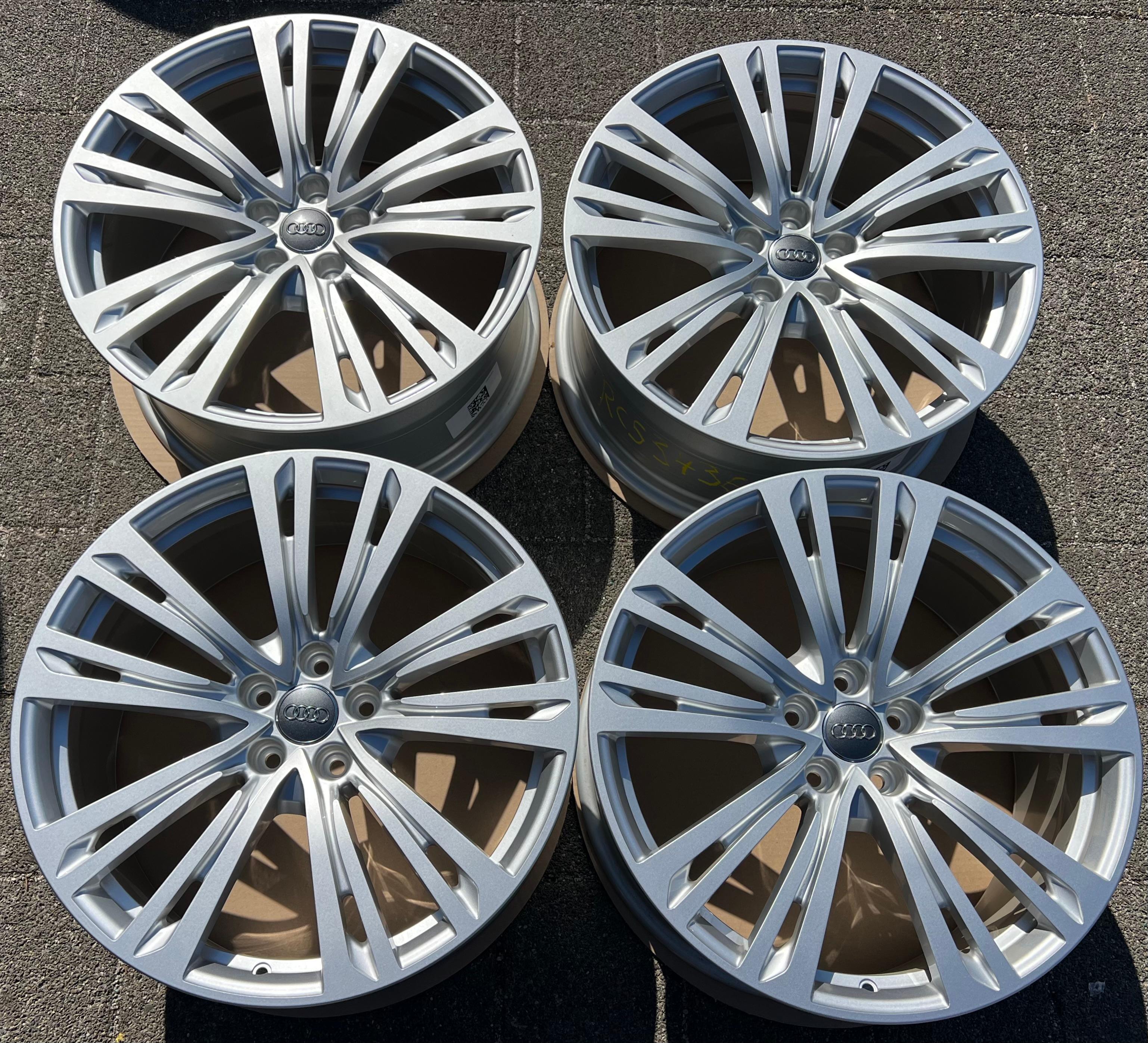 4 ORIGINAL 20" ALUFELGEN FELGEN AUDI A8 4N 4N0601025Q FREIHAUS