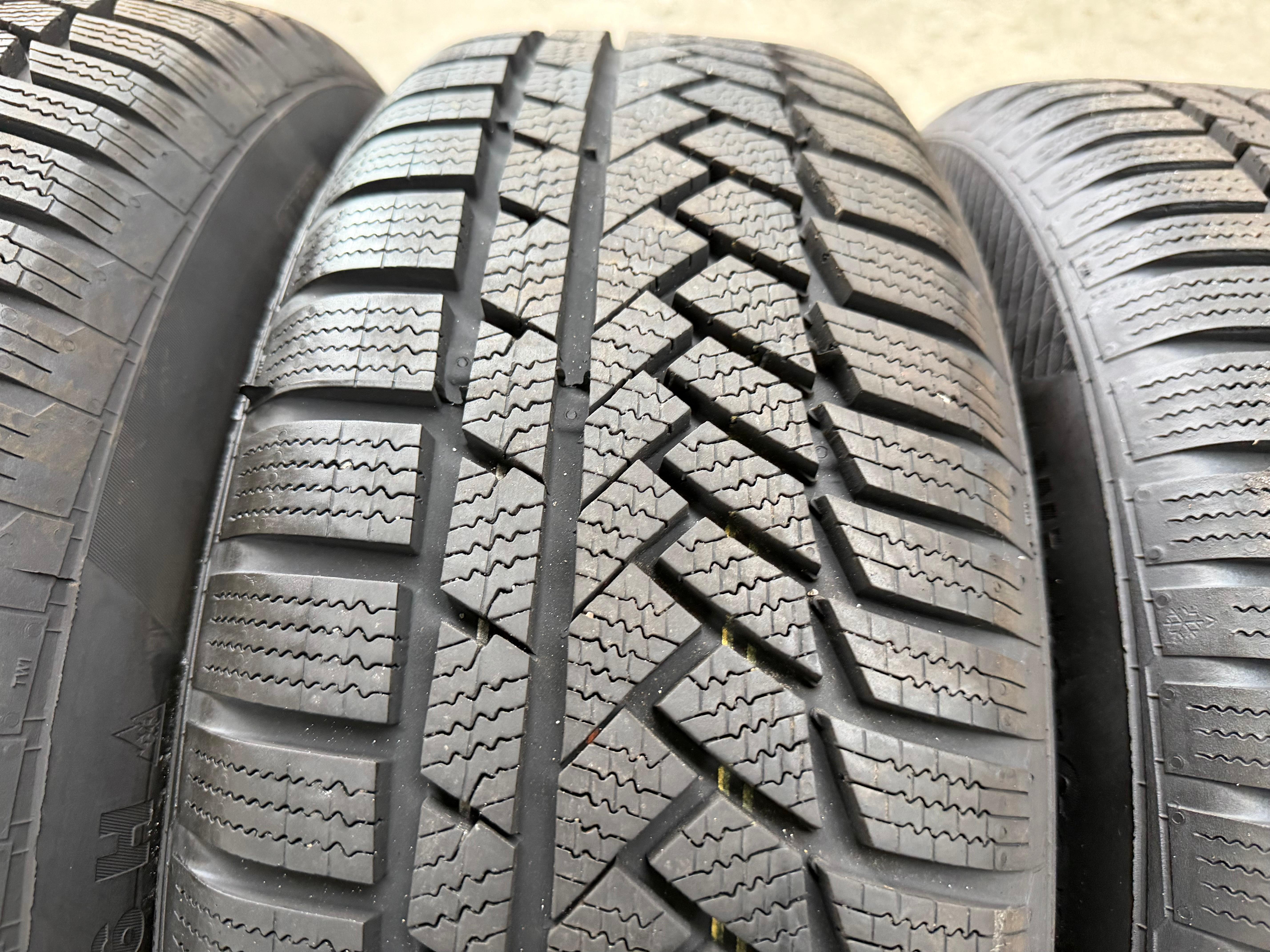 4 Original Alu Winterräder Audi A4 8W B9 8W0601025A 205/60R16 92H Continental