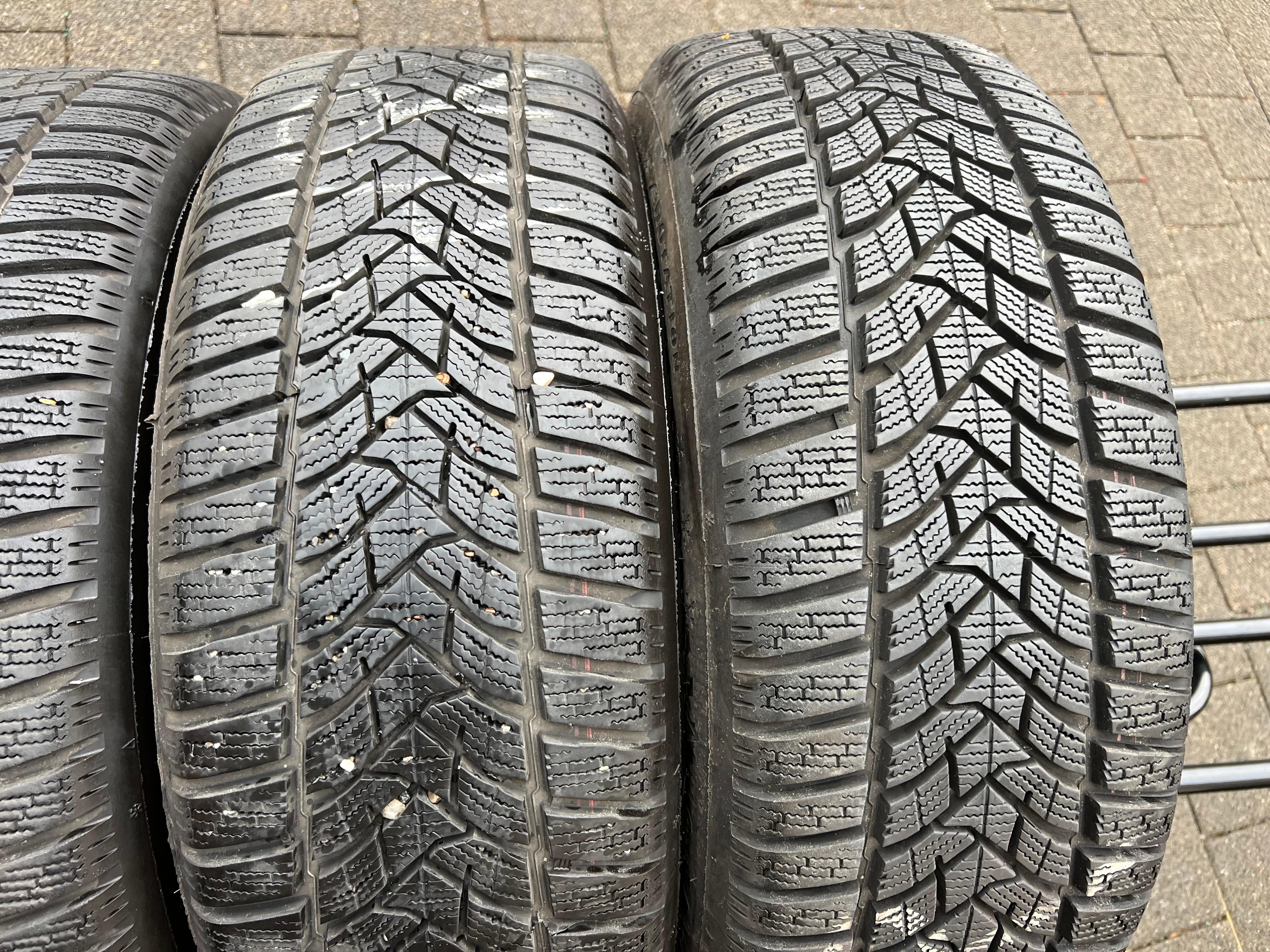 4 ALUMINIUM 17" WINTERWIELEN HONDA CR-V II RD HR-V RU 215/55R17 98V DUNLOP GRATIS LEVERING