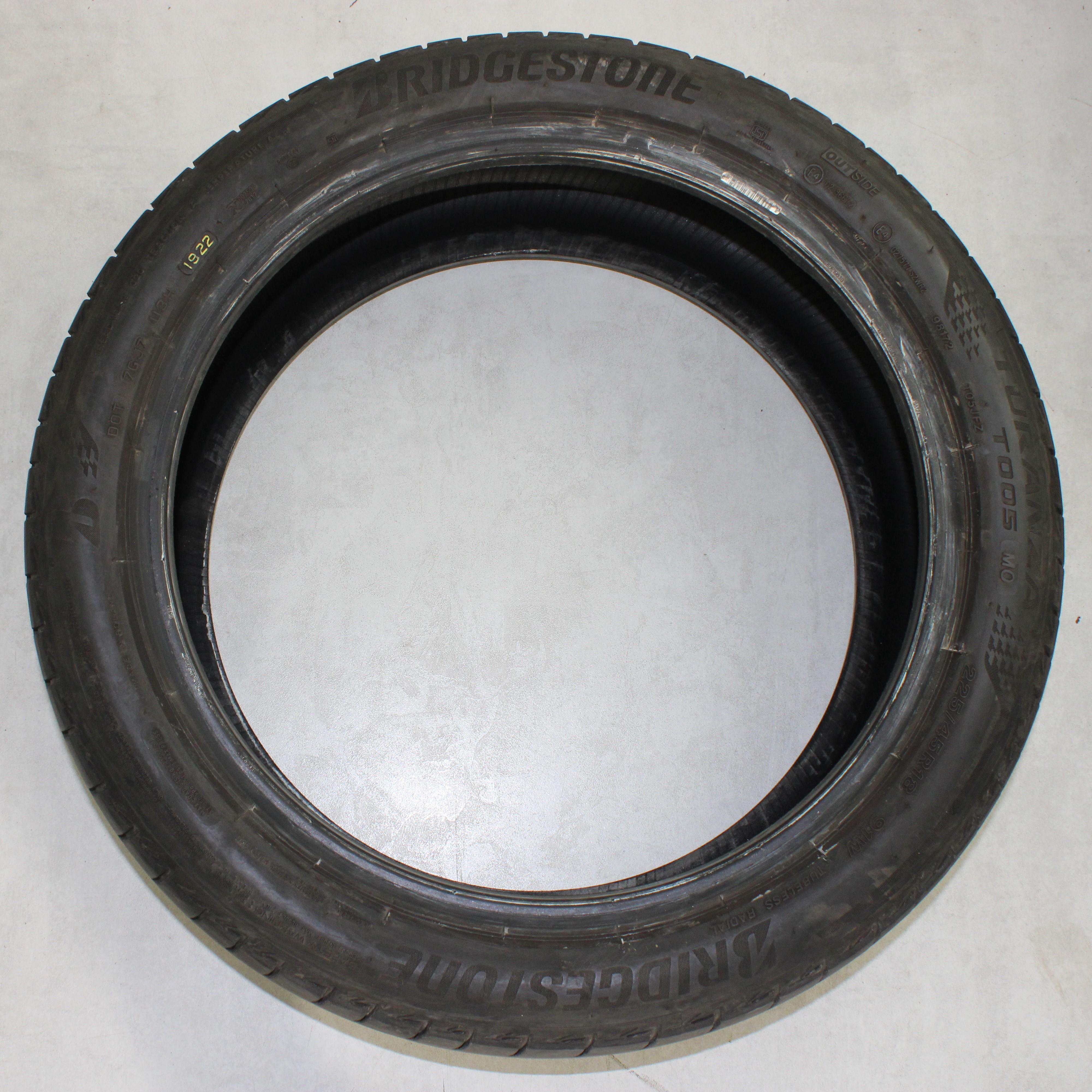 1 x 225/45R18 91W Sommerreifen Bridgestone Turanza T005 MO  6mm 2022