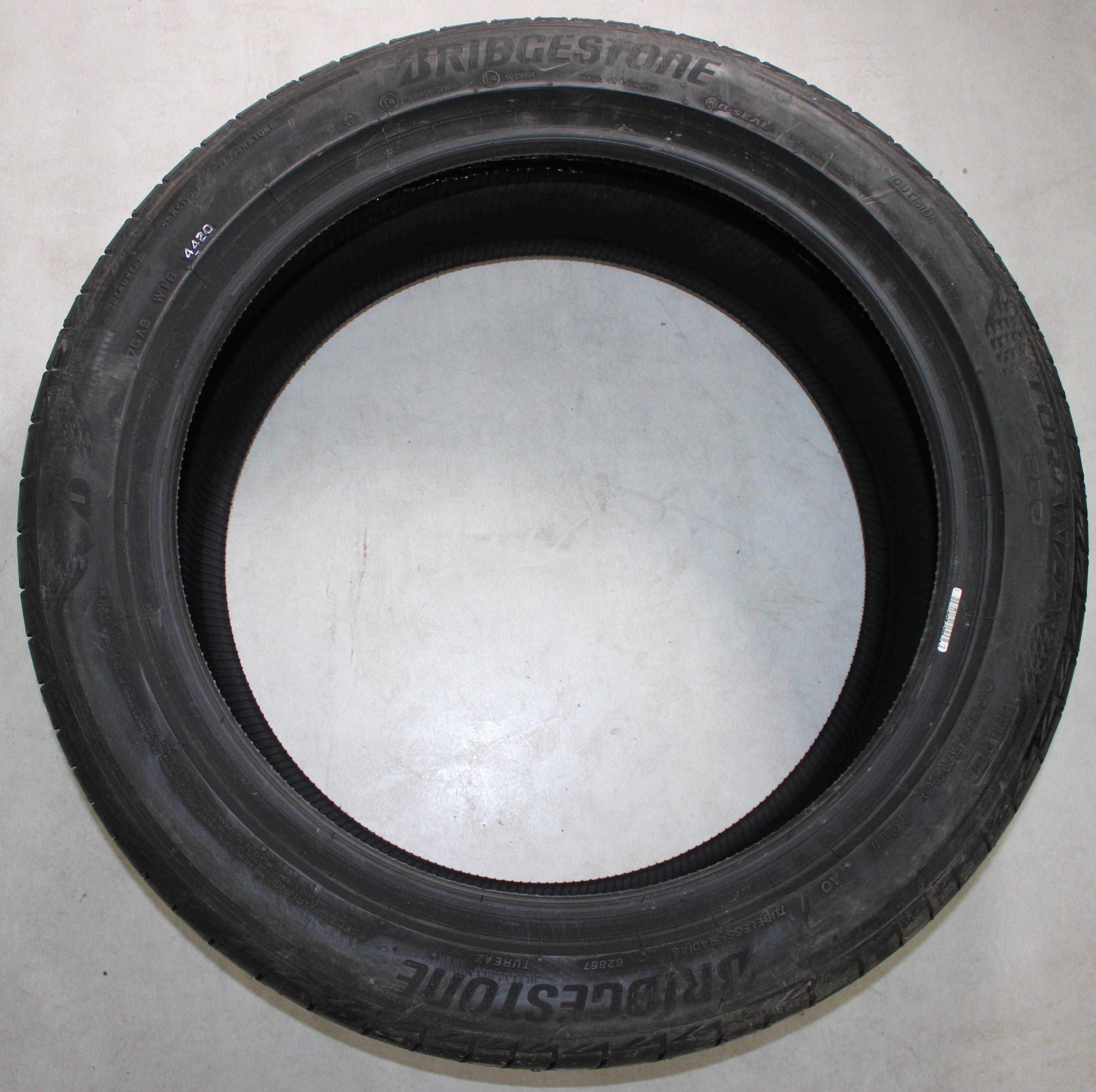 2 x 255/45R20 101T Sommerreifen Bridgestone Turanza Eco Volles Profil 2020 Seal AO