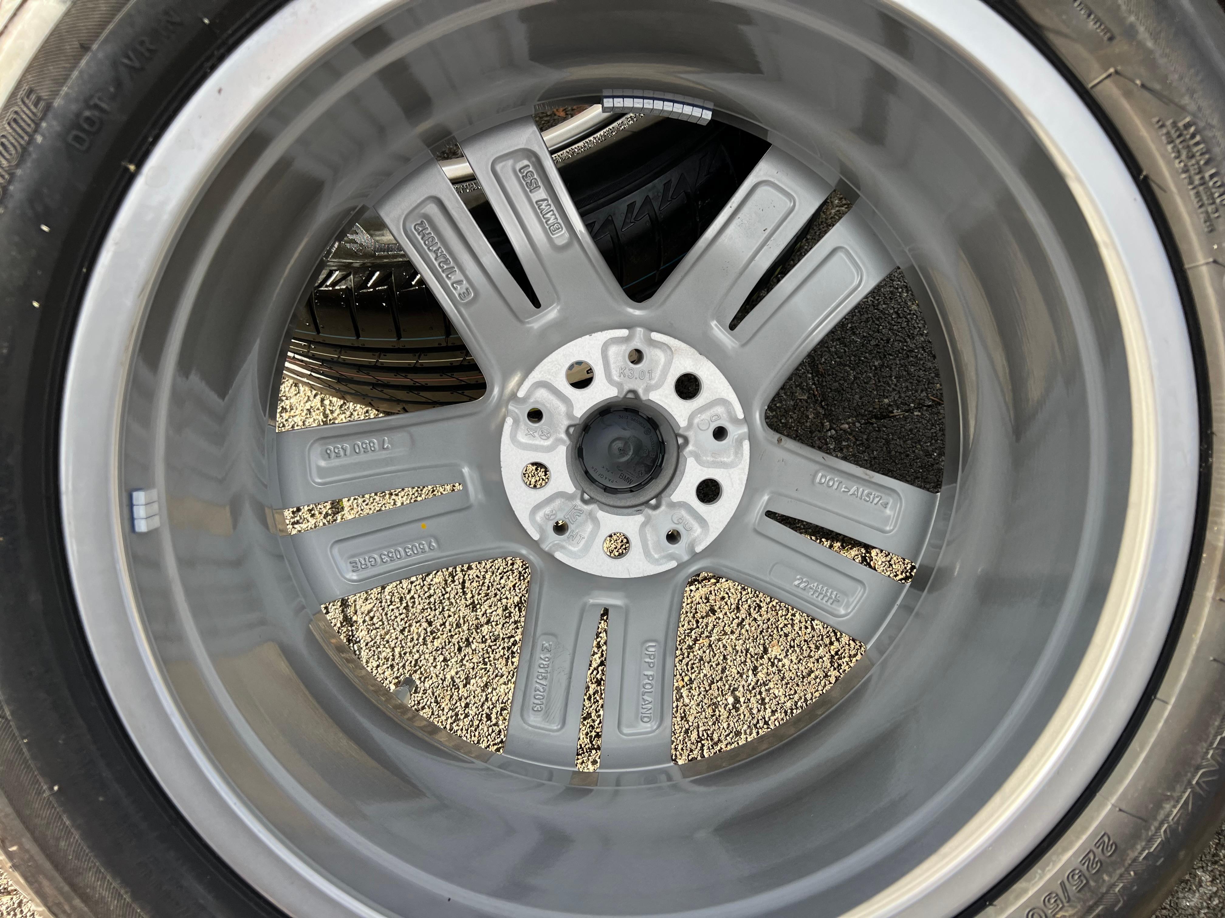 4 ORIGINELE 18" ALUMINIUM ZOMERWIELEN BMW X1 F48 X2 F39 STYLING M570 RDKS 2023 GRATIS VERZENDING