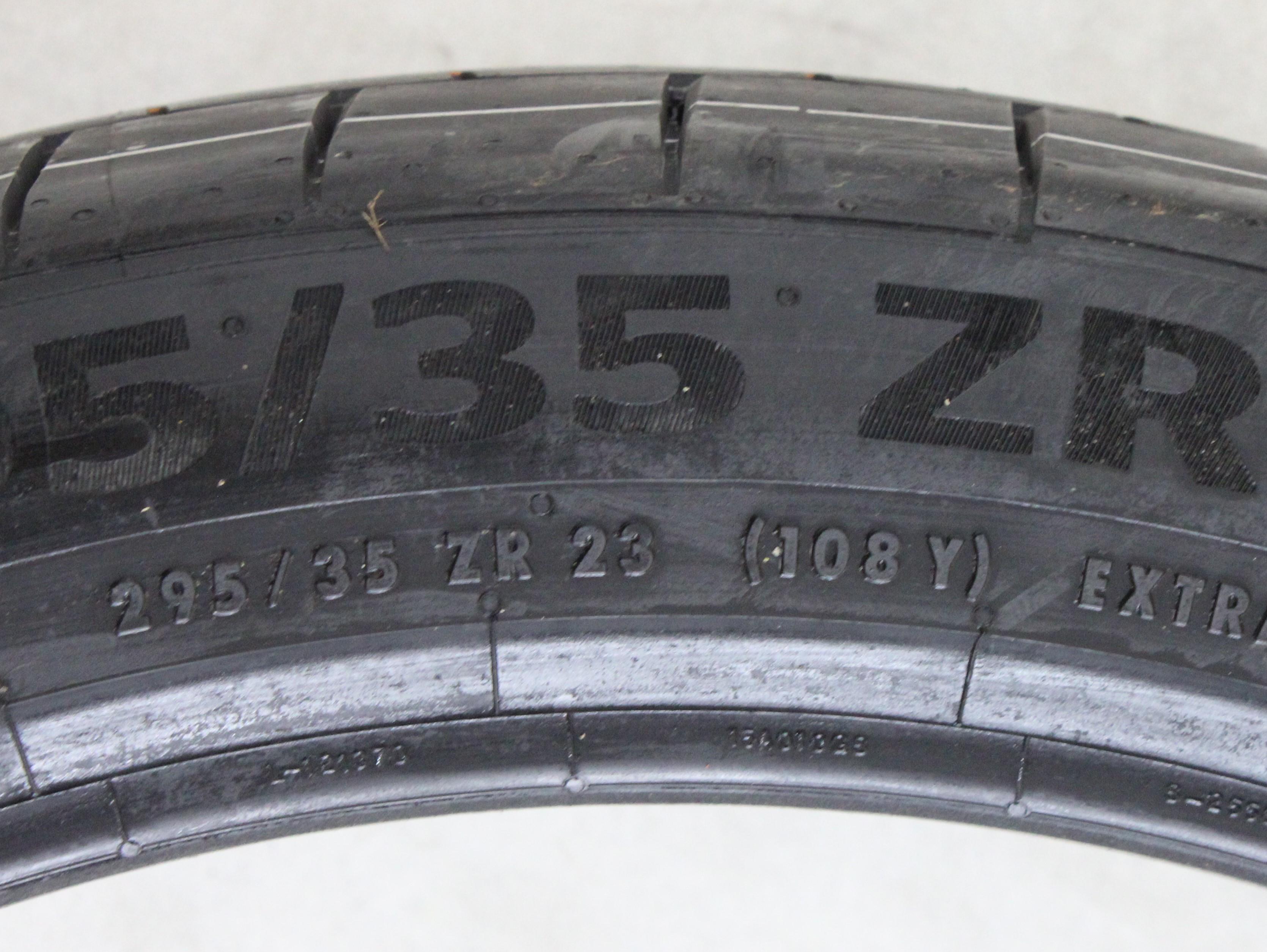 1 neumático de verano Continental Sport Contact 6 AO 295/35R23 108Y, con dibujo completo, 2020 XL