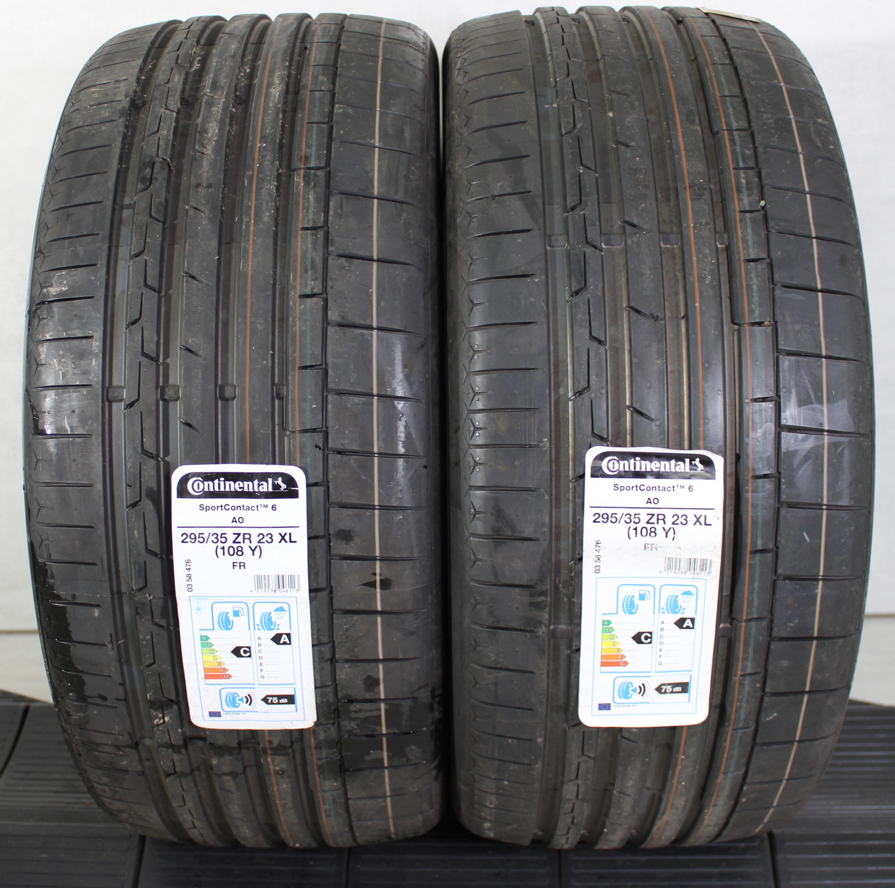 2 x 295/35R23 108Y Sommerreifen Continental Sport Contact 6 2021 FREIHAUS