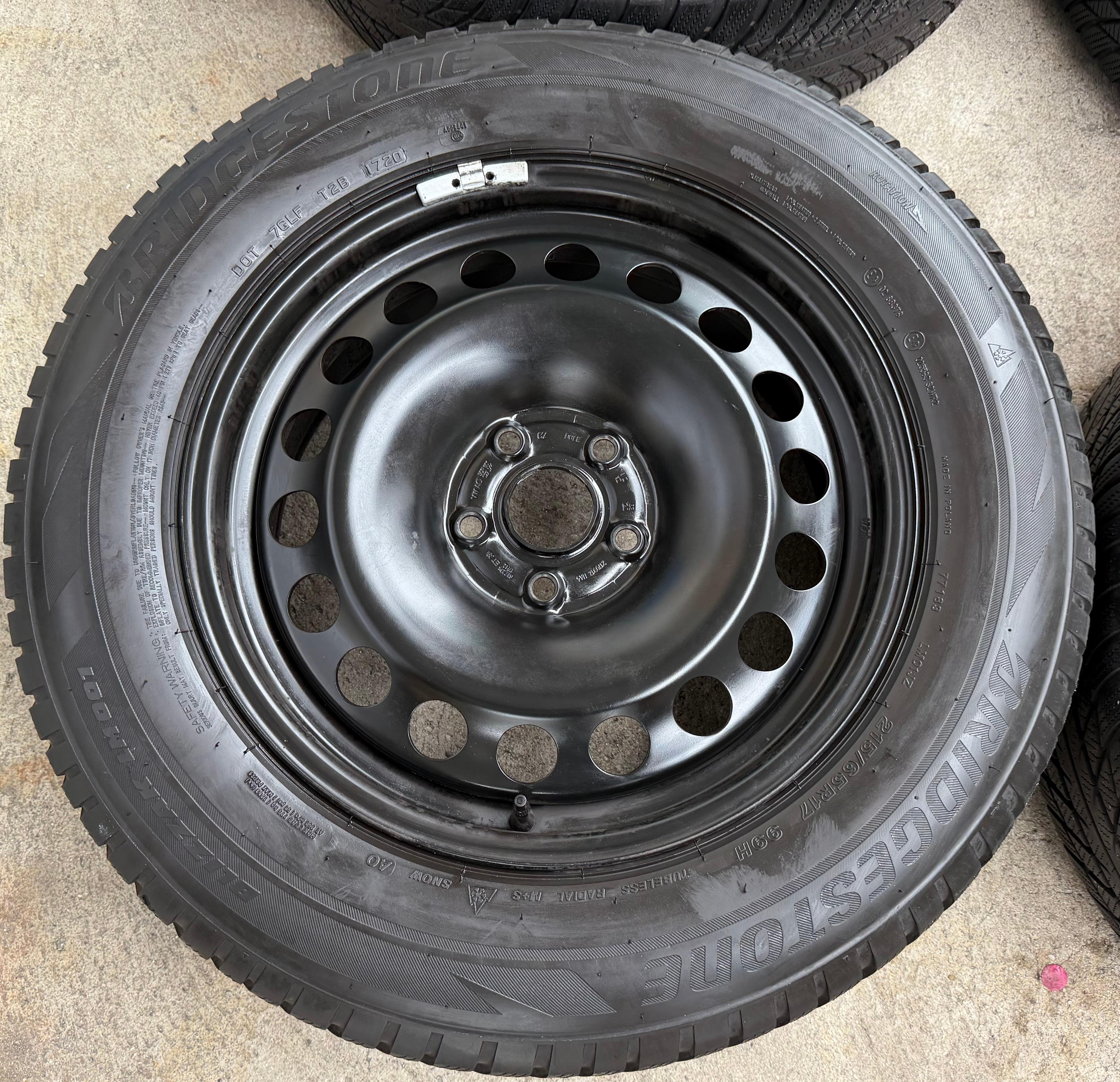 4 Winterräder Audi Q3 F3 Seat Tarraco Skoda Kodiaq VW Tiguan II 5NA 215/65R17 99H