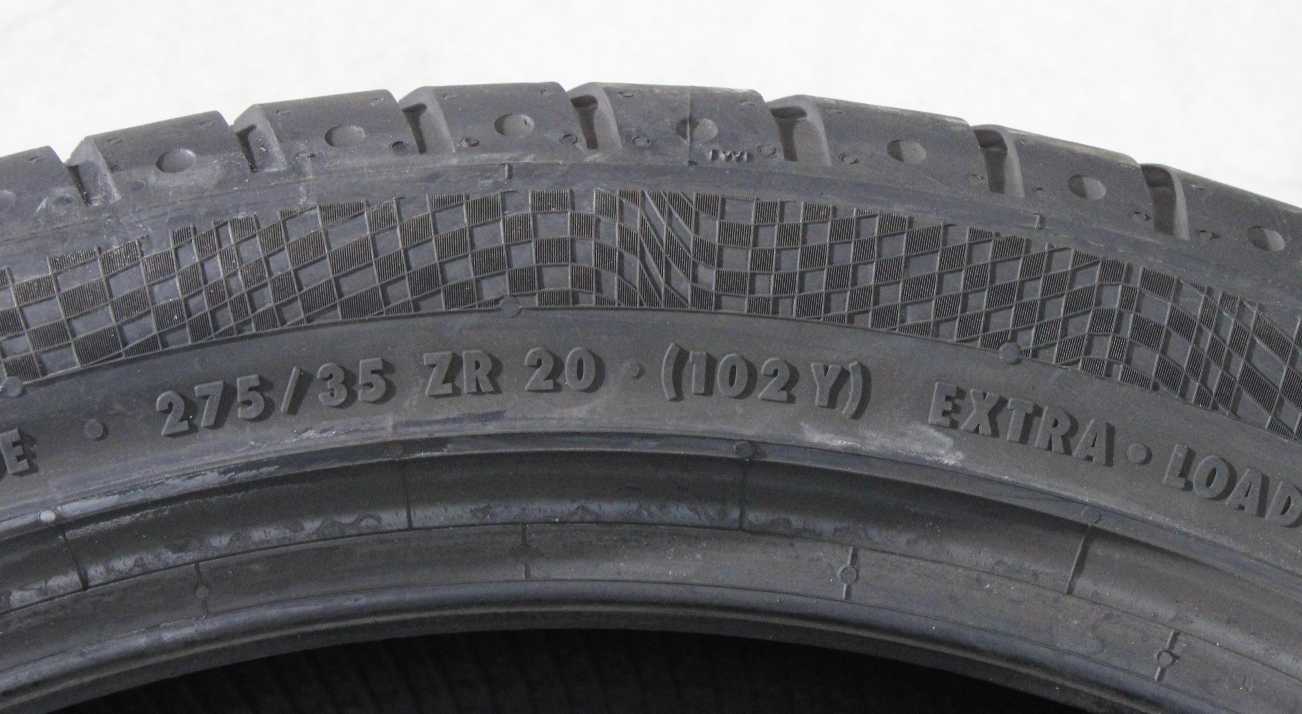 1 x 275/35R20 102Y Sommerreifen Continental Sport Contact 2 MO NEU 2021 XL