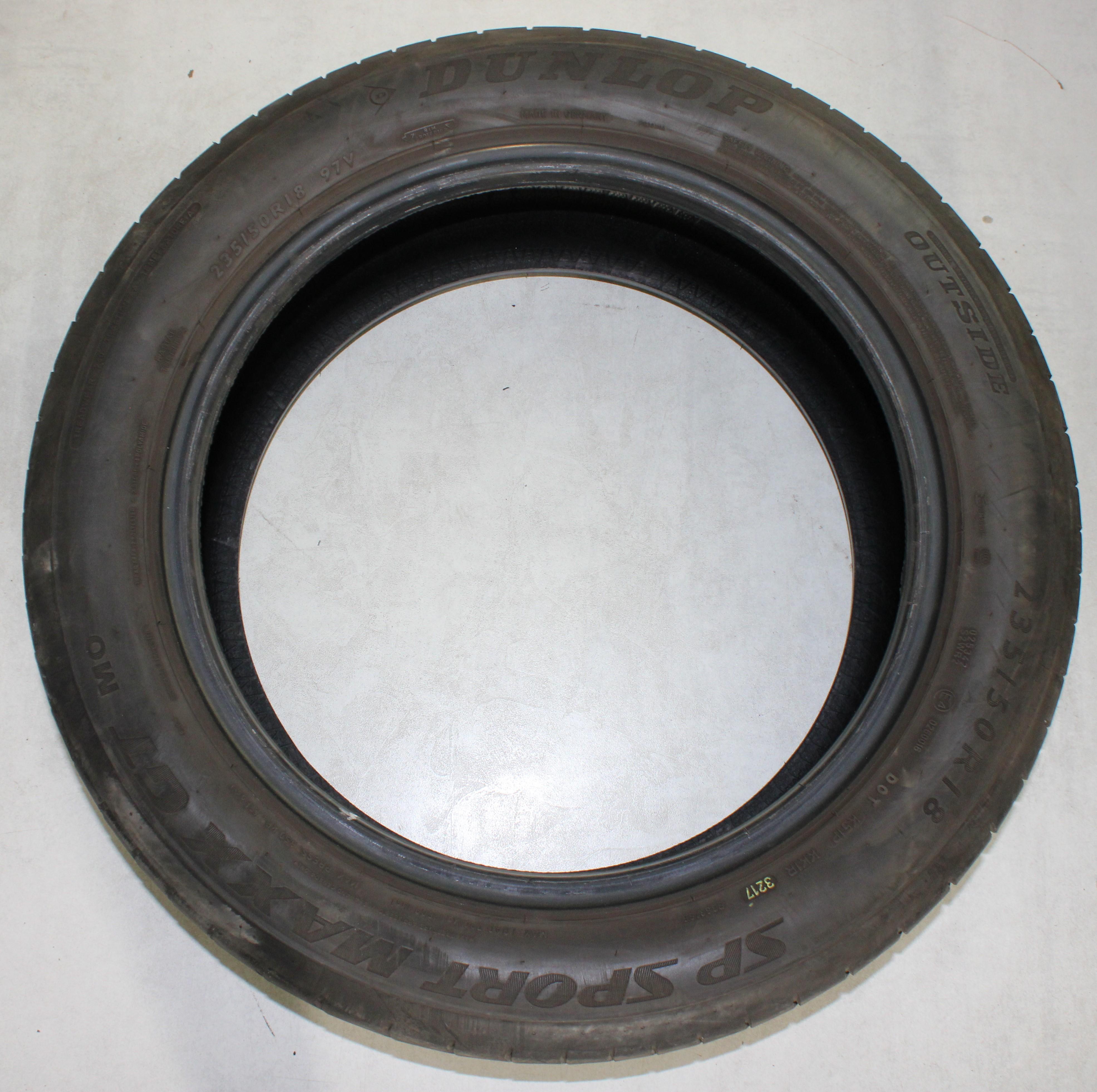 4 x 235/50R18 97V Sommerreifen Dunlop SP Sport Maxx GT MO 5-5,5mm 2017