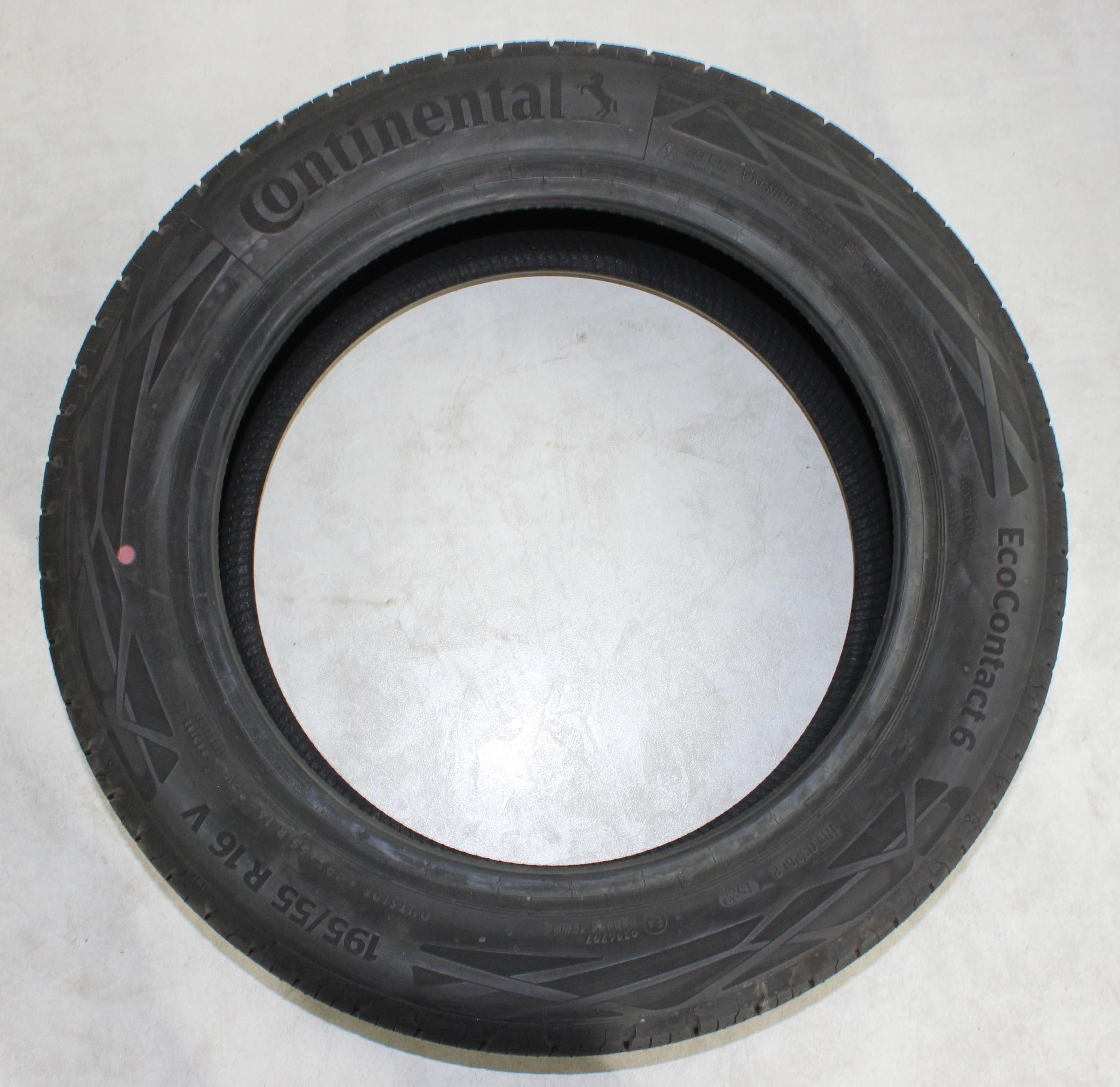 2 x 195/55R16 87V neumáticos de verano Continental Eco Contact 6 con dibujo completo 2022