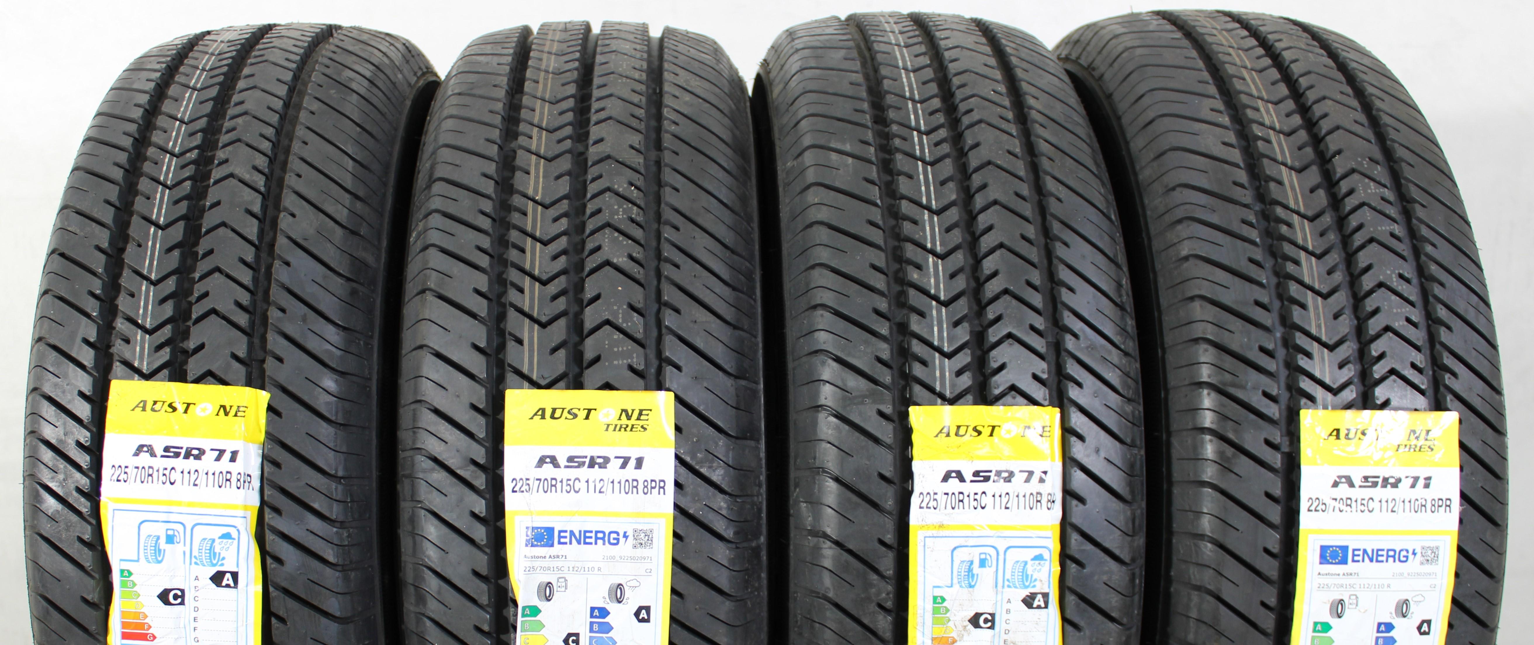 4 neumáticos de verano 225/70R15C 112/110R Austone ASR71 2021