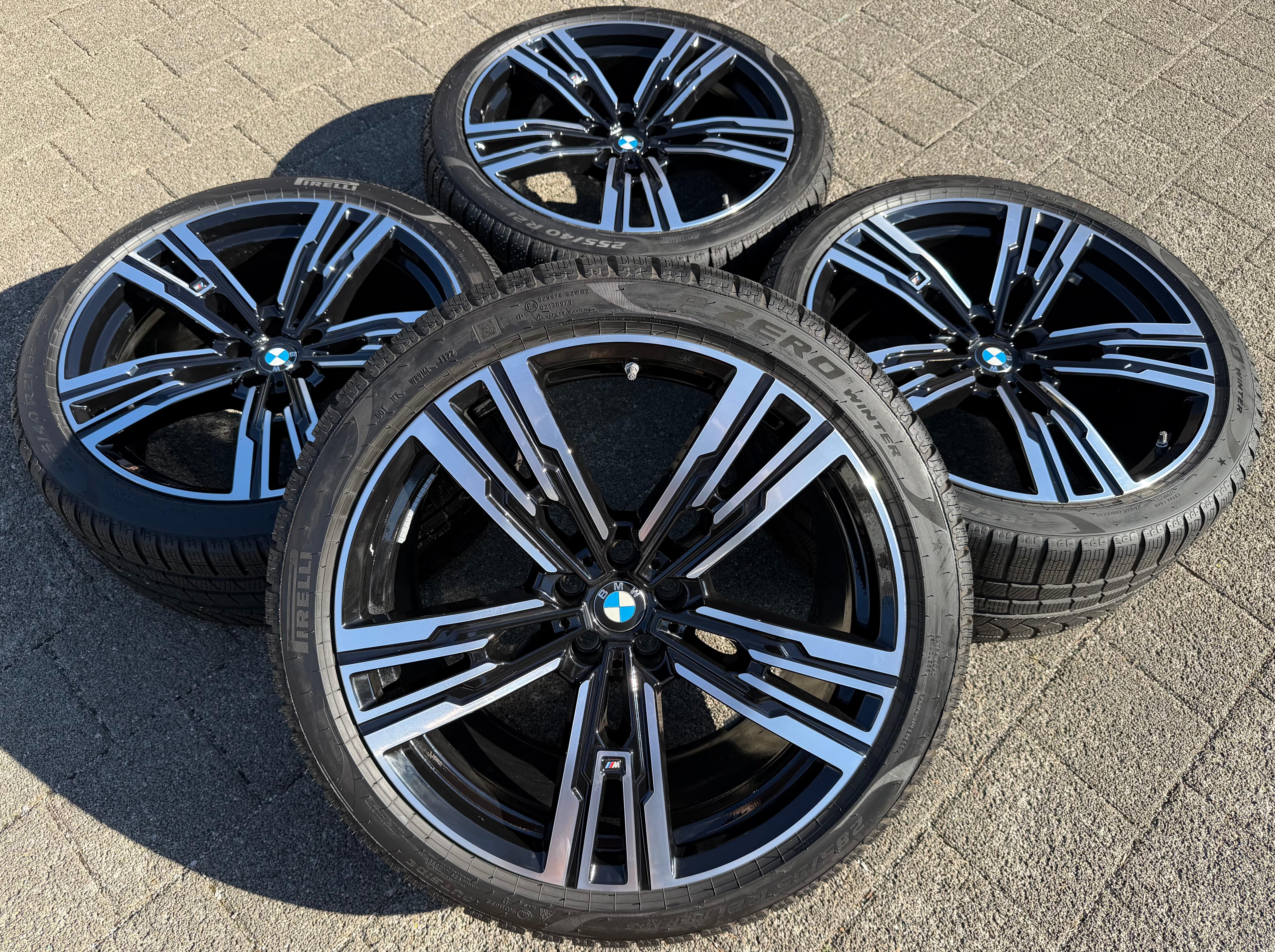 4 Original 21" Alu Winterräder BMW 7ER Reihe i7 G70 X3 G45 Styling 908M RDKS