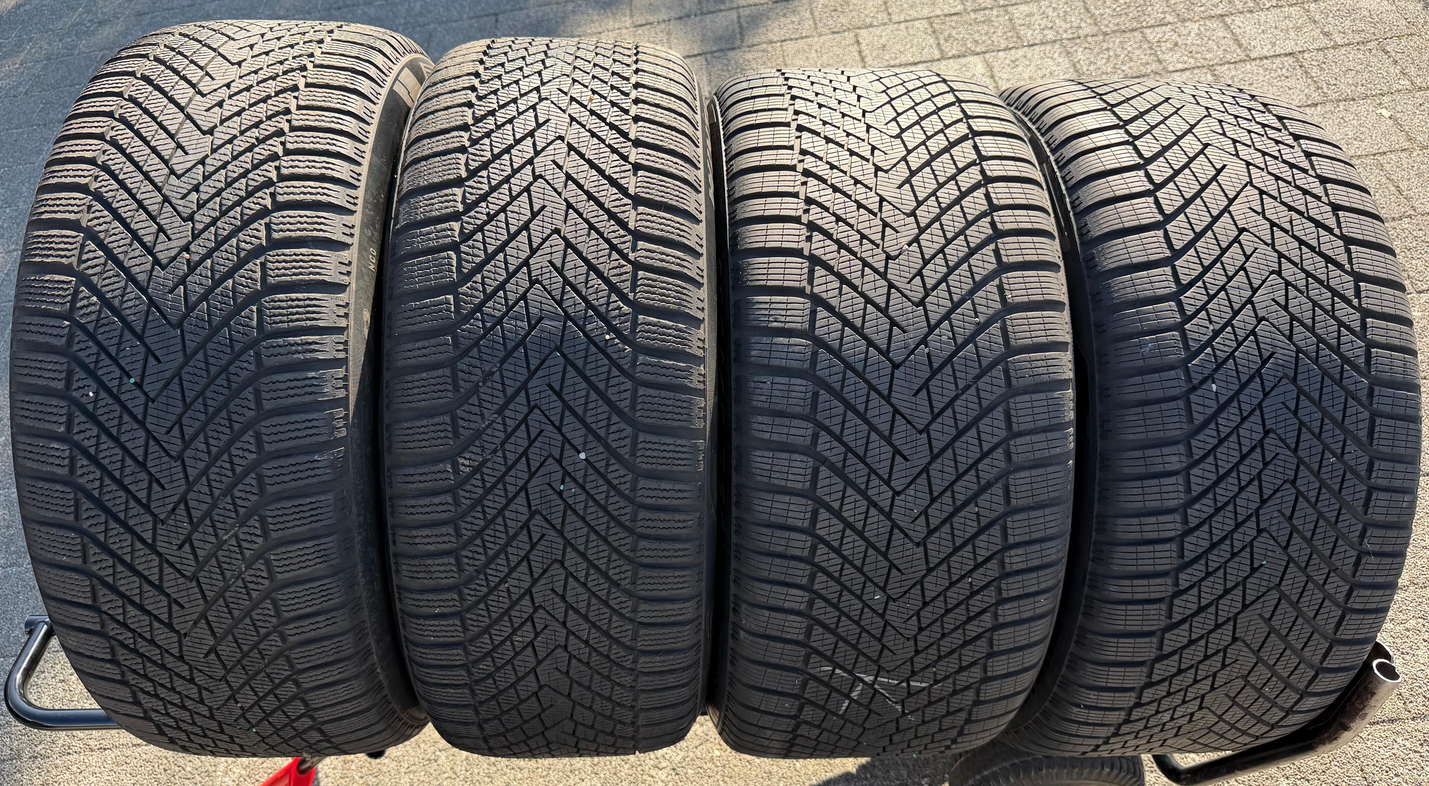 4 originele 21" lichtmetalen winterwielen Porsche Cayenne II E3 9YA 9Y0601025CD 9Y0601025CE RDKS