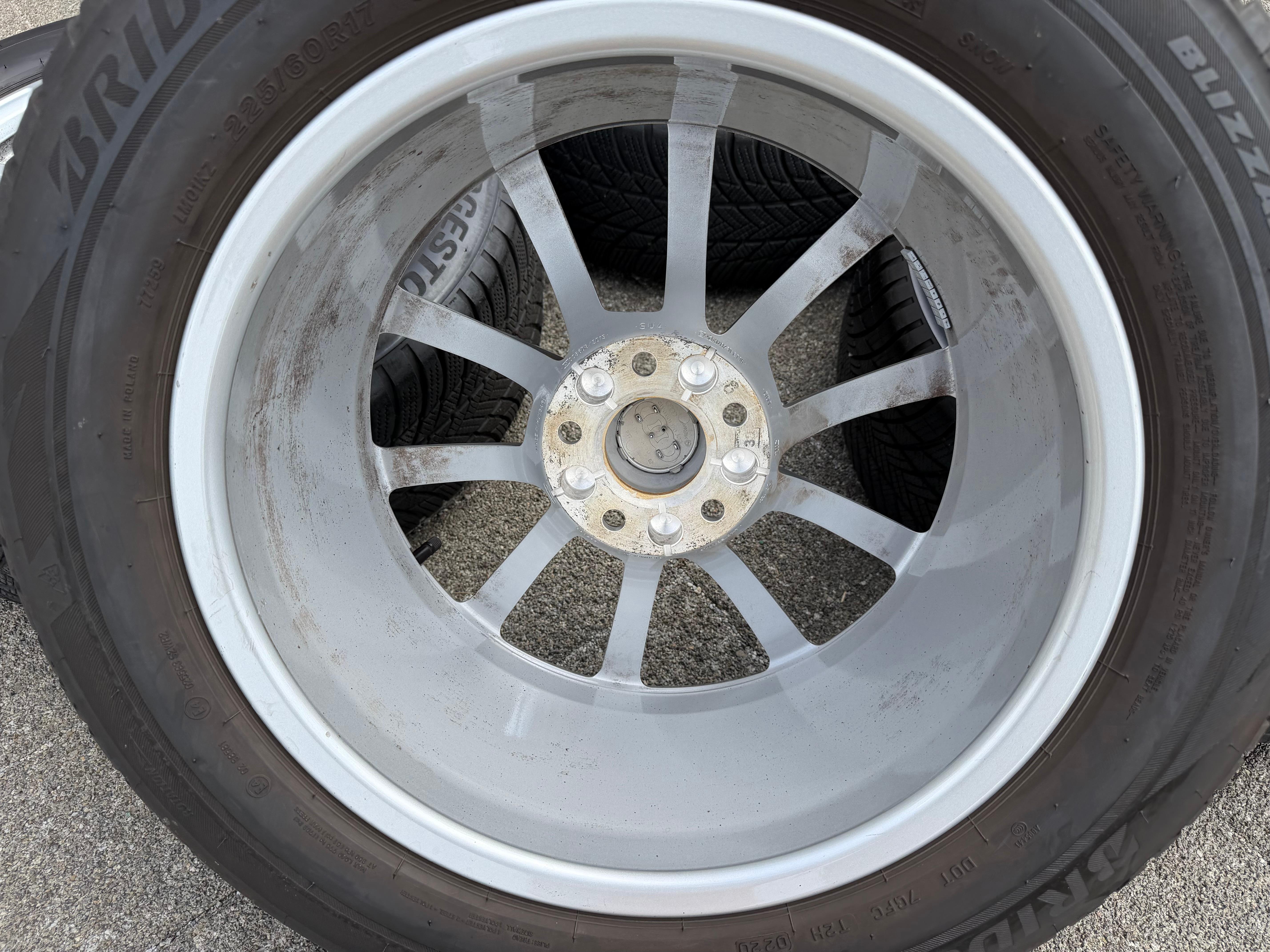 4 CERCHI IN LEGA ORIGINALI DA 17" PER AUDI A6 + AVANT 4K F2 C8 4K0601025 7,5x17 ET36