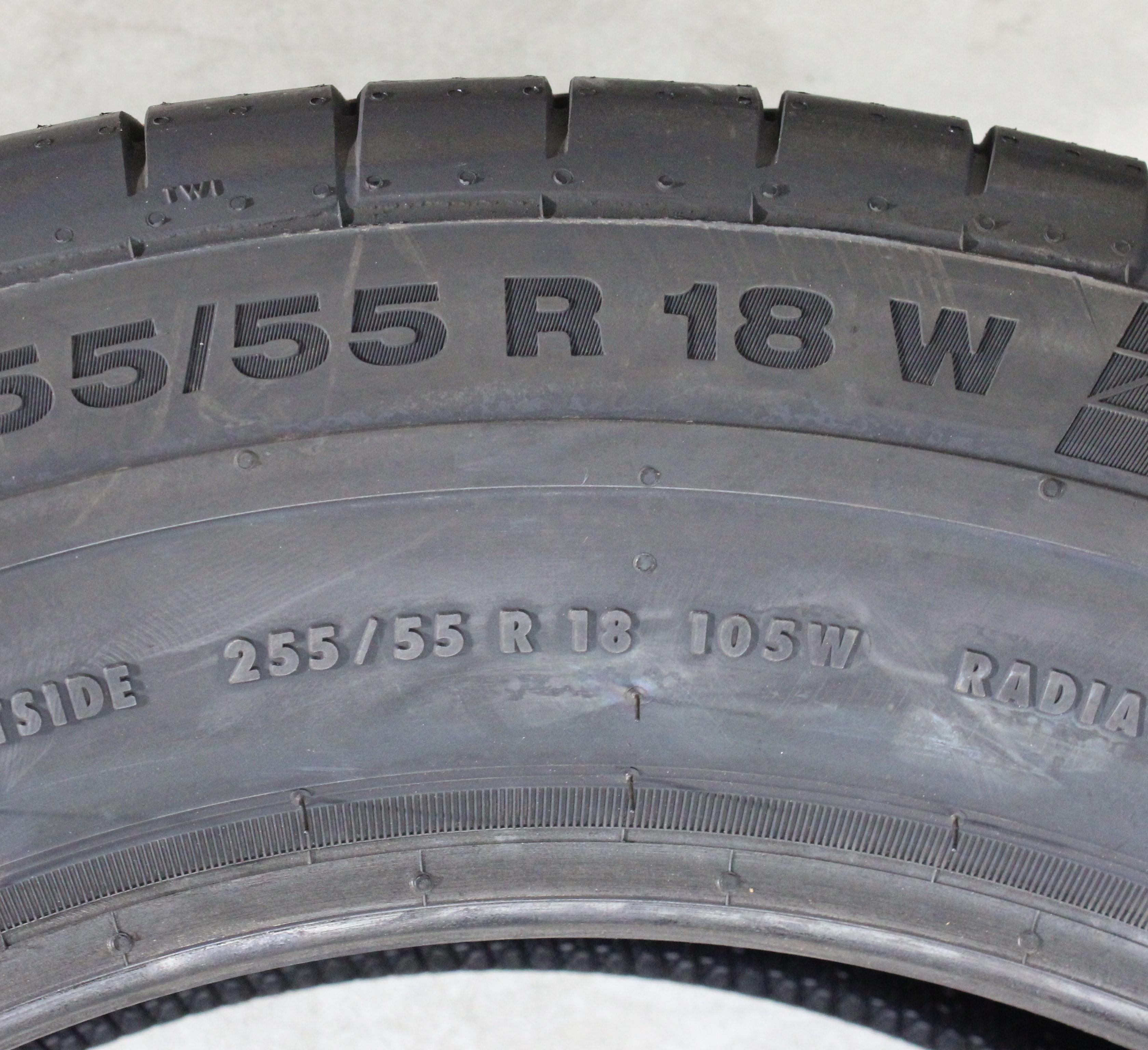 4 neumáticos de verano Continental Sport Contact 5 MO, 255/55R18 105W, nuevos, 2021