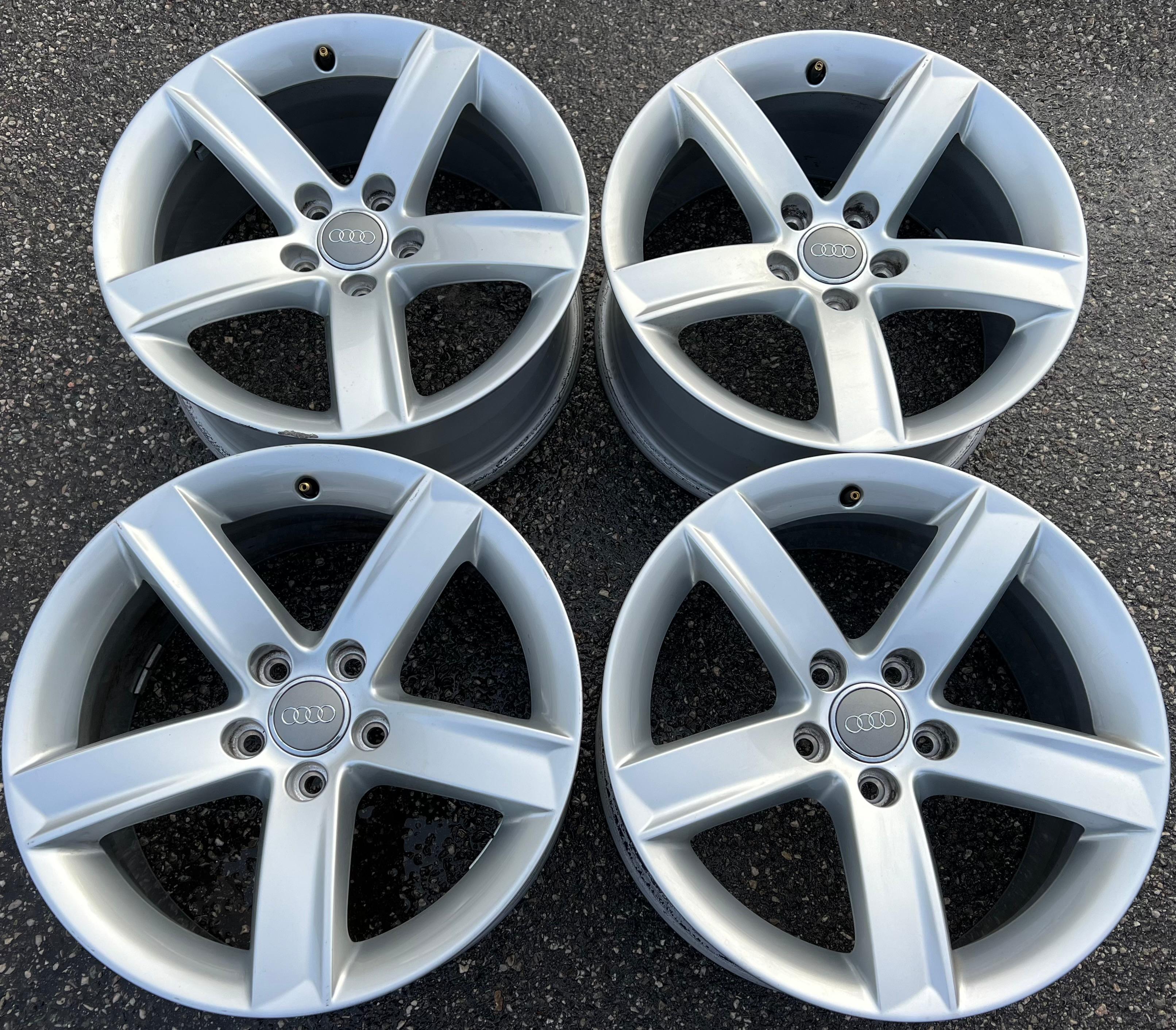 4 JANTES ORIGINALES 17" ALU AUDI A5 8T 8T0071497 7,5x17 ET28 FREIHAUS