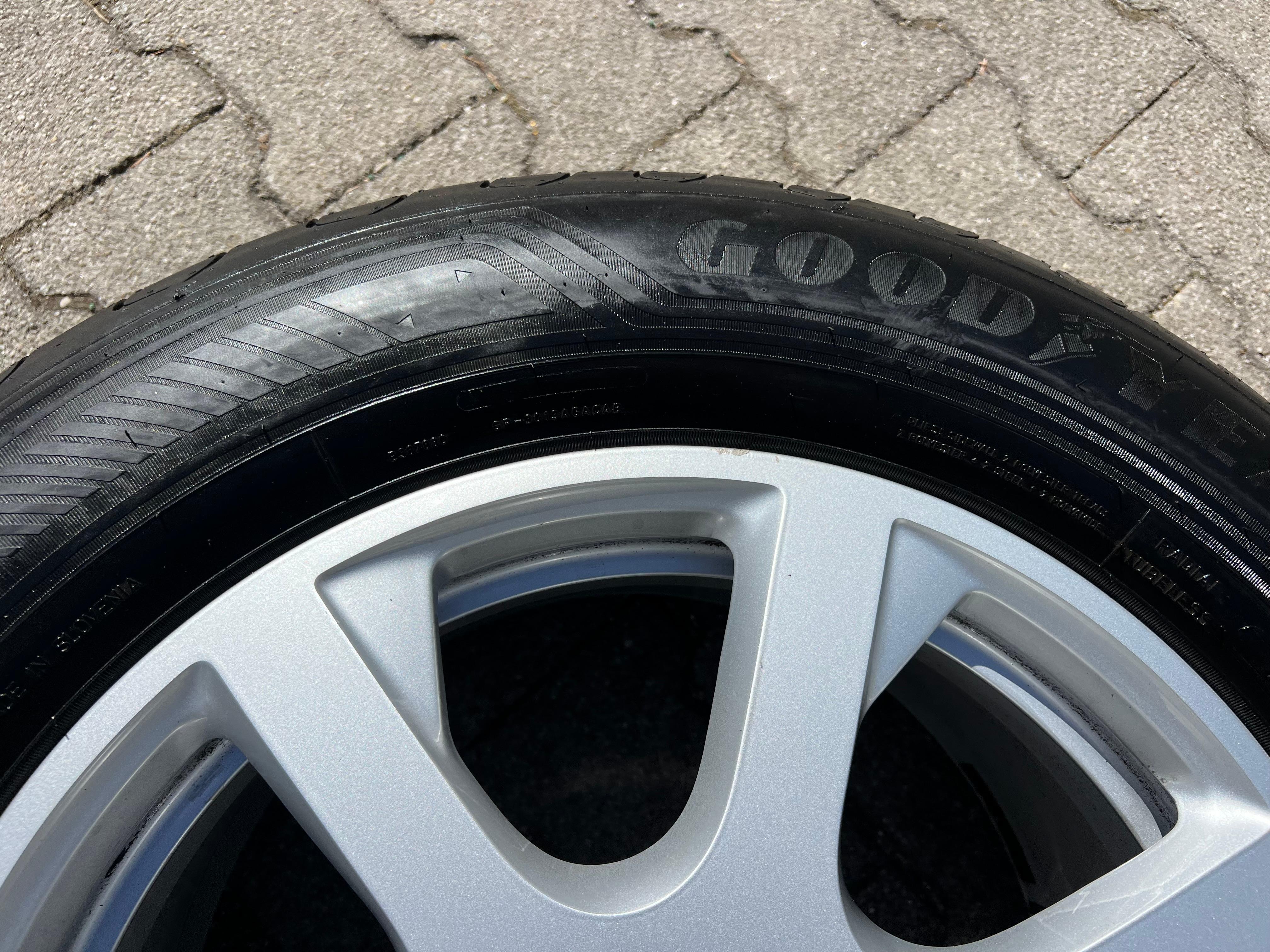 4 ROUES D'ÉTÉ ORIGINALES 17" ALU AUDI Q5 8R 235/65R17 104V GOODYEAR 2022 FRANCO DOMICILE