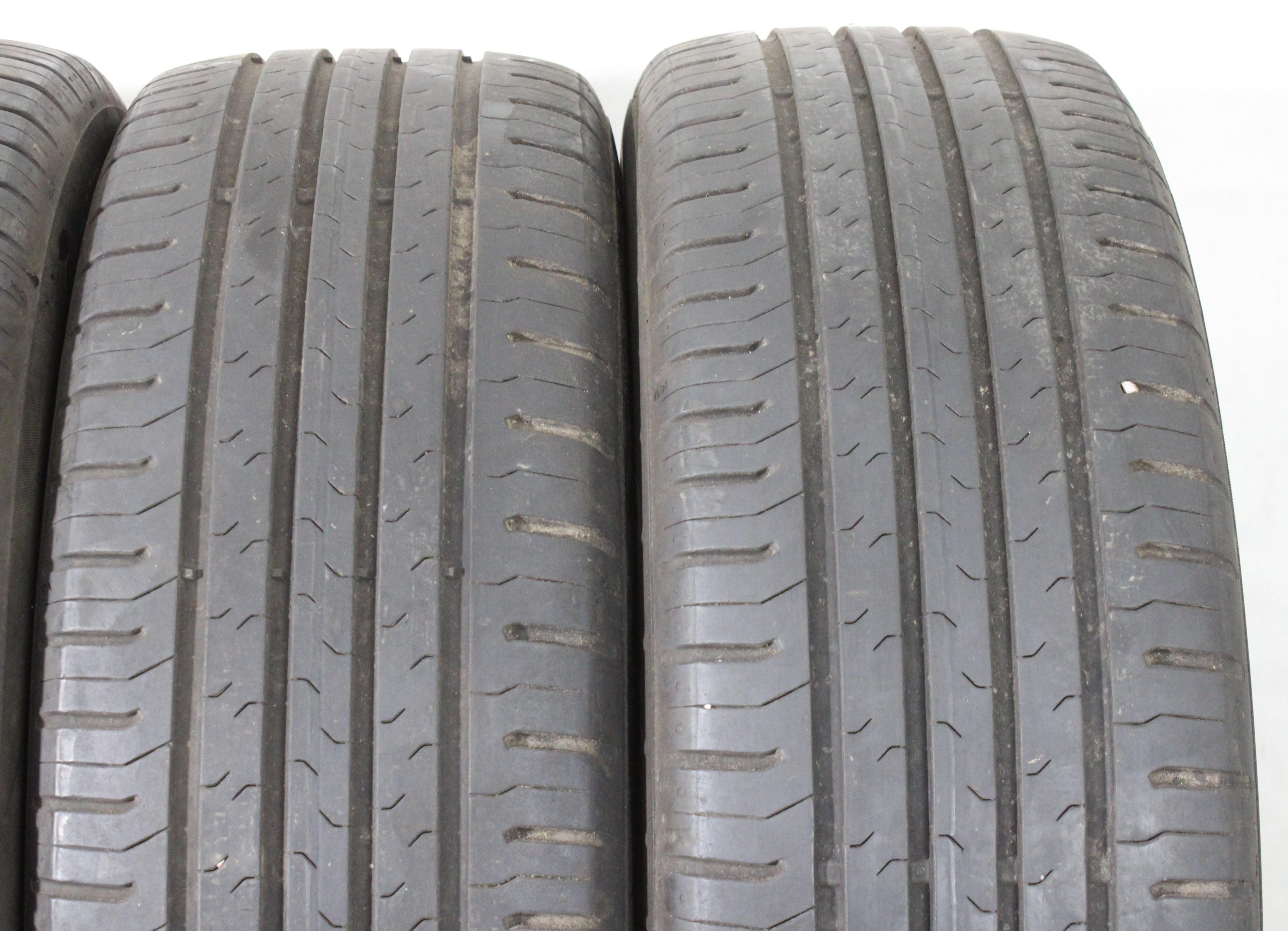 4 x 215/60R17 96H Sommerreifen Continental Eco Contact 5 5,5-6mm 2015