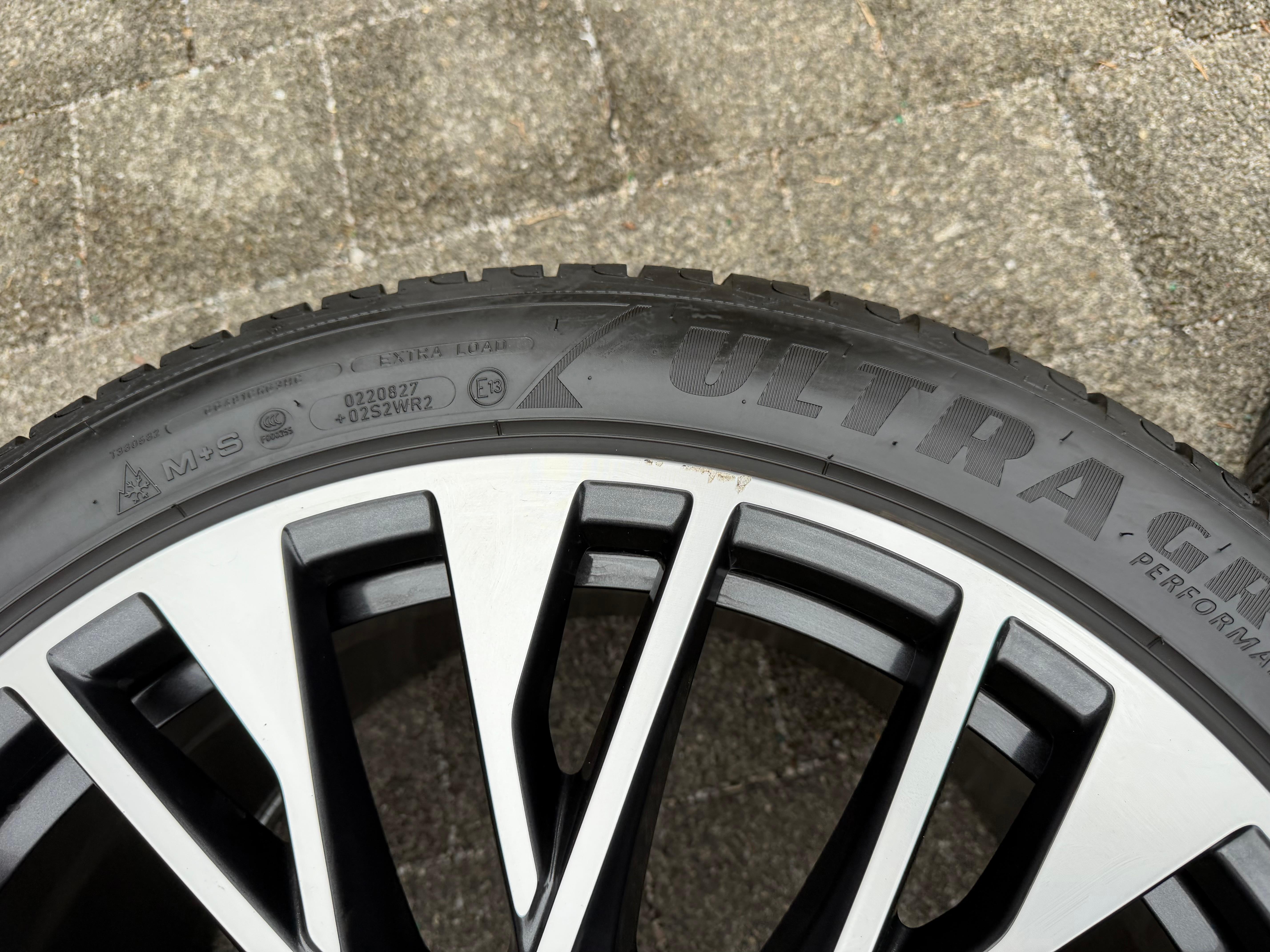 4 RUEDAS DE INVIERNO ORIGINALES DE ALEACIÓN DE 20" PARA AUDI ETRON E-TRON GT 4J3601025CE 4J3601025CF