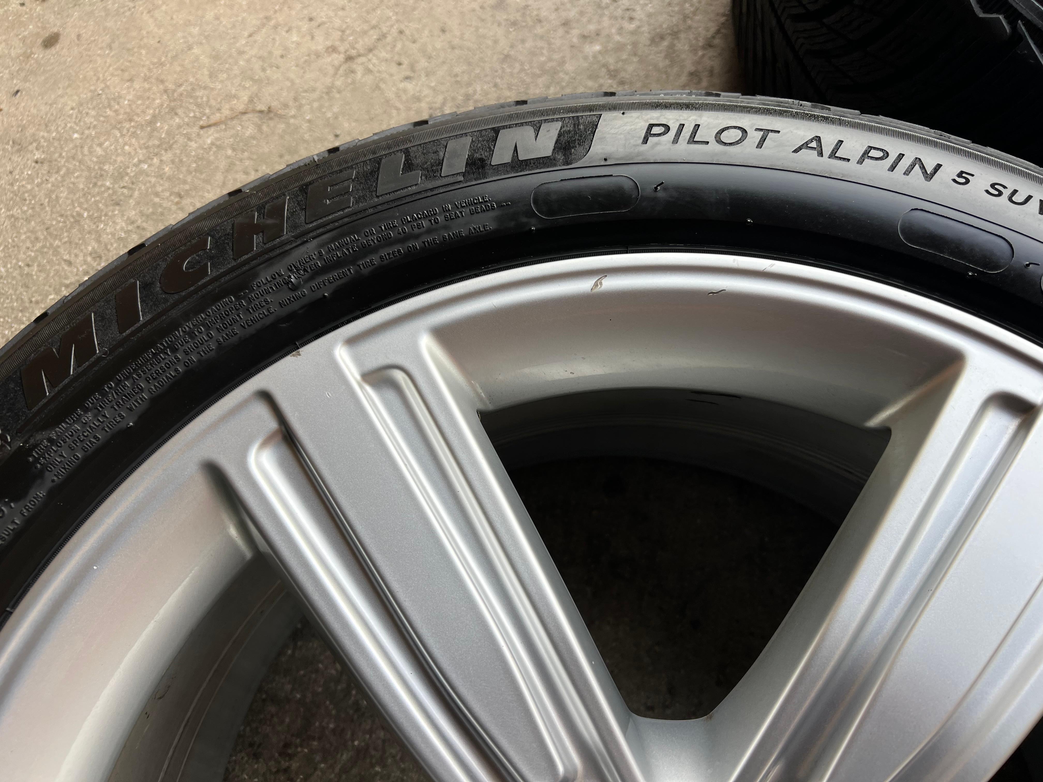 4 ORIGINAL 19" ALU WINTERRÄDER AUDI A8 4N 235/50R19 103V MICHELIN