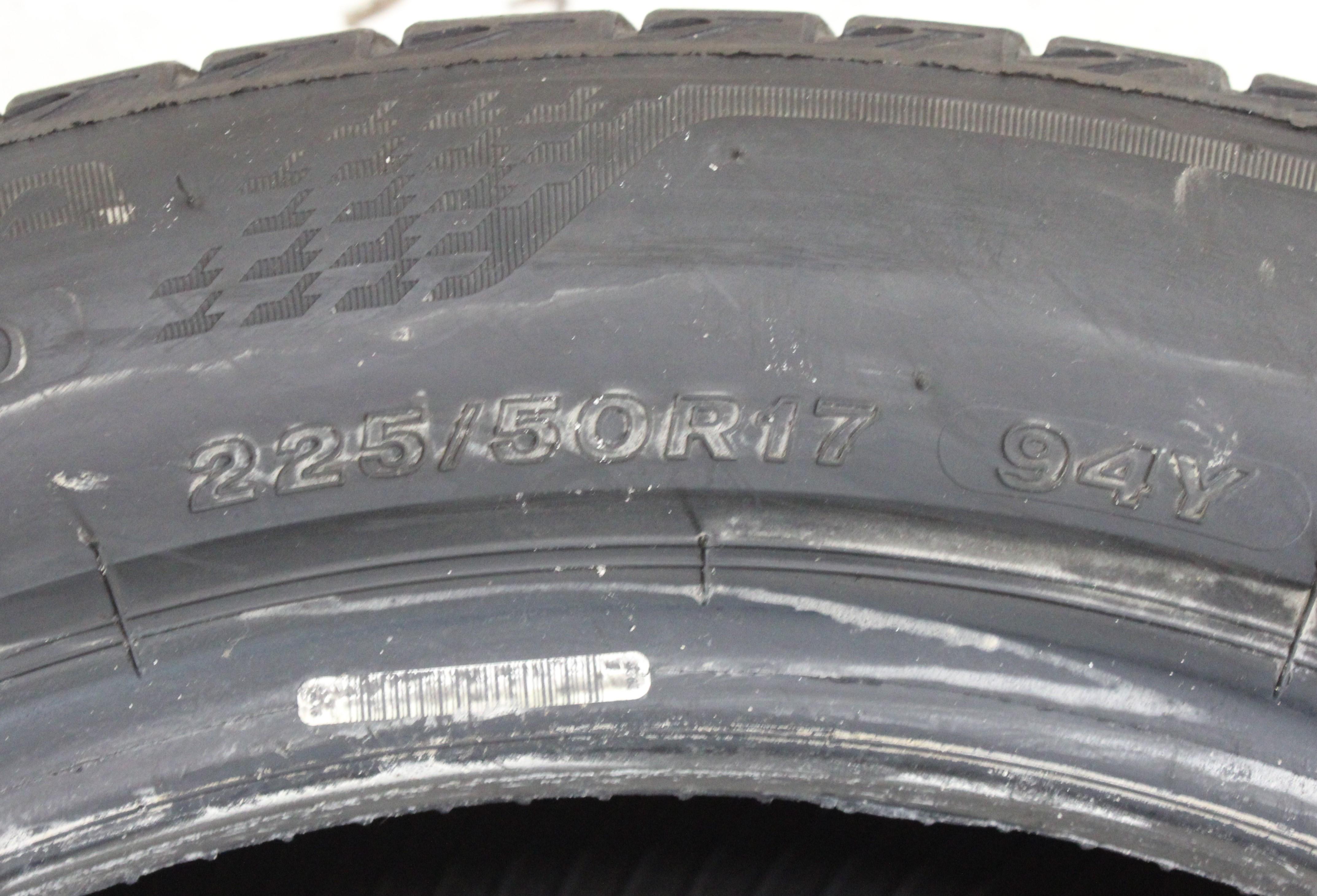 4 x 225/50R17 94Y Sommerreifen Bridgestone Turanza T005 MO  5,5-6mm 2023