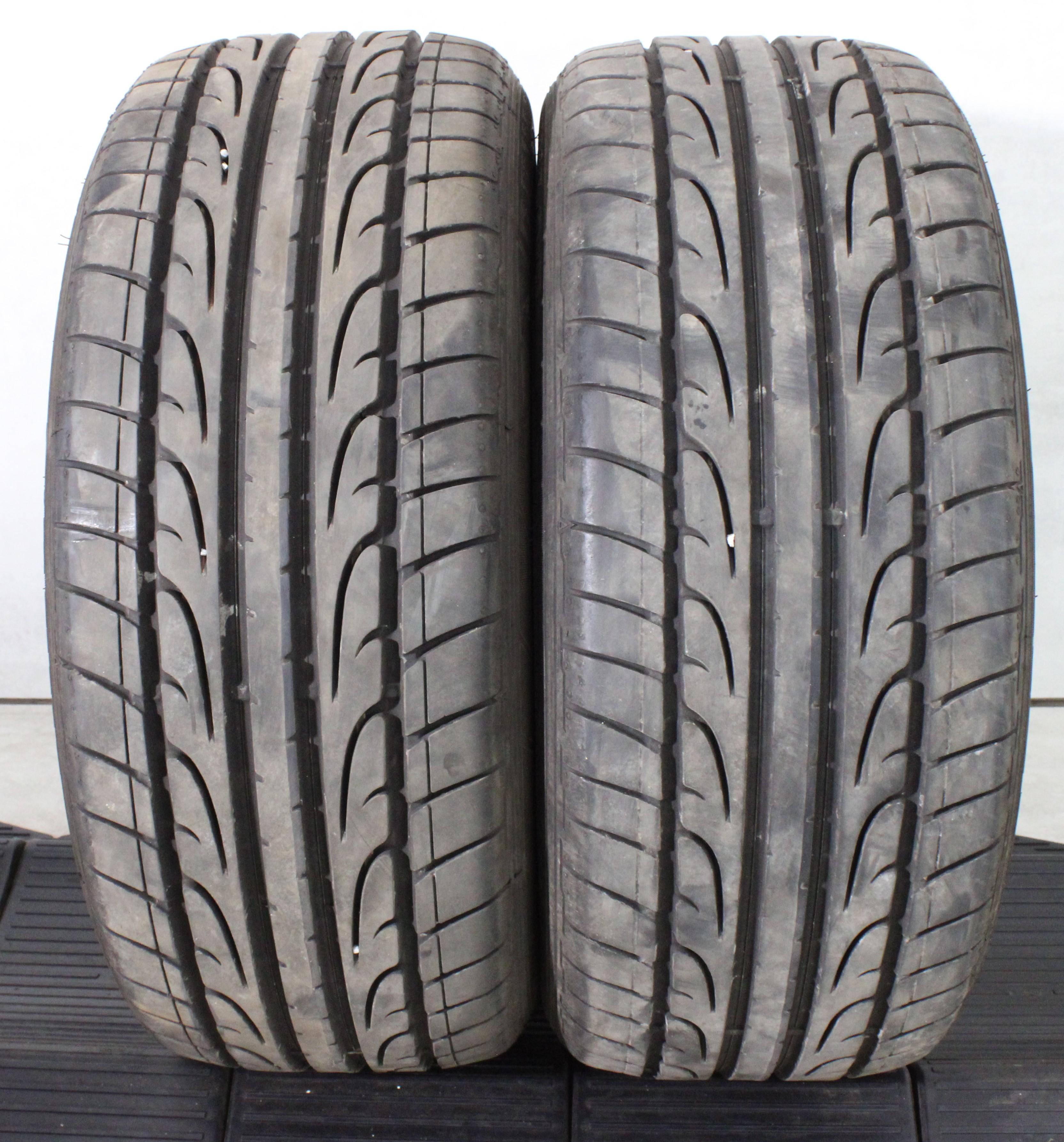 2 x 215/45R16 86H Sommerreifen Dunlop SP Sport Maxx 1x5,5-6mm/1x6-6,5mm 2021/2024