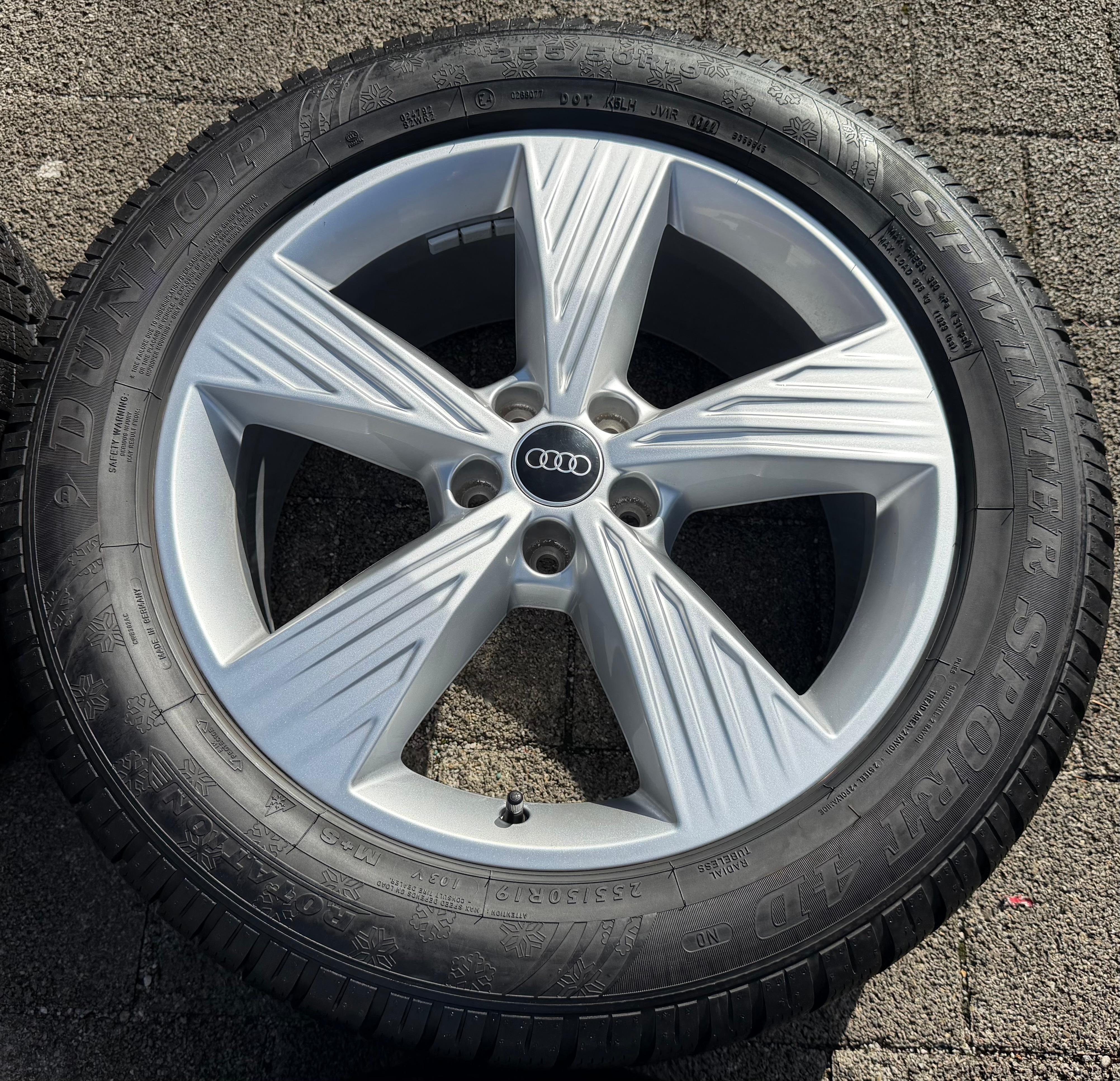 4 Original 19" Alu Winterräder Audi Q4 E-Tron Etron F4B F4N 235/55R19 101V 255/50R19 103V