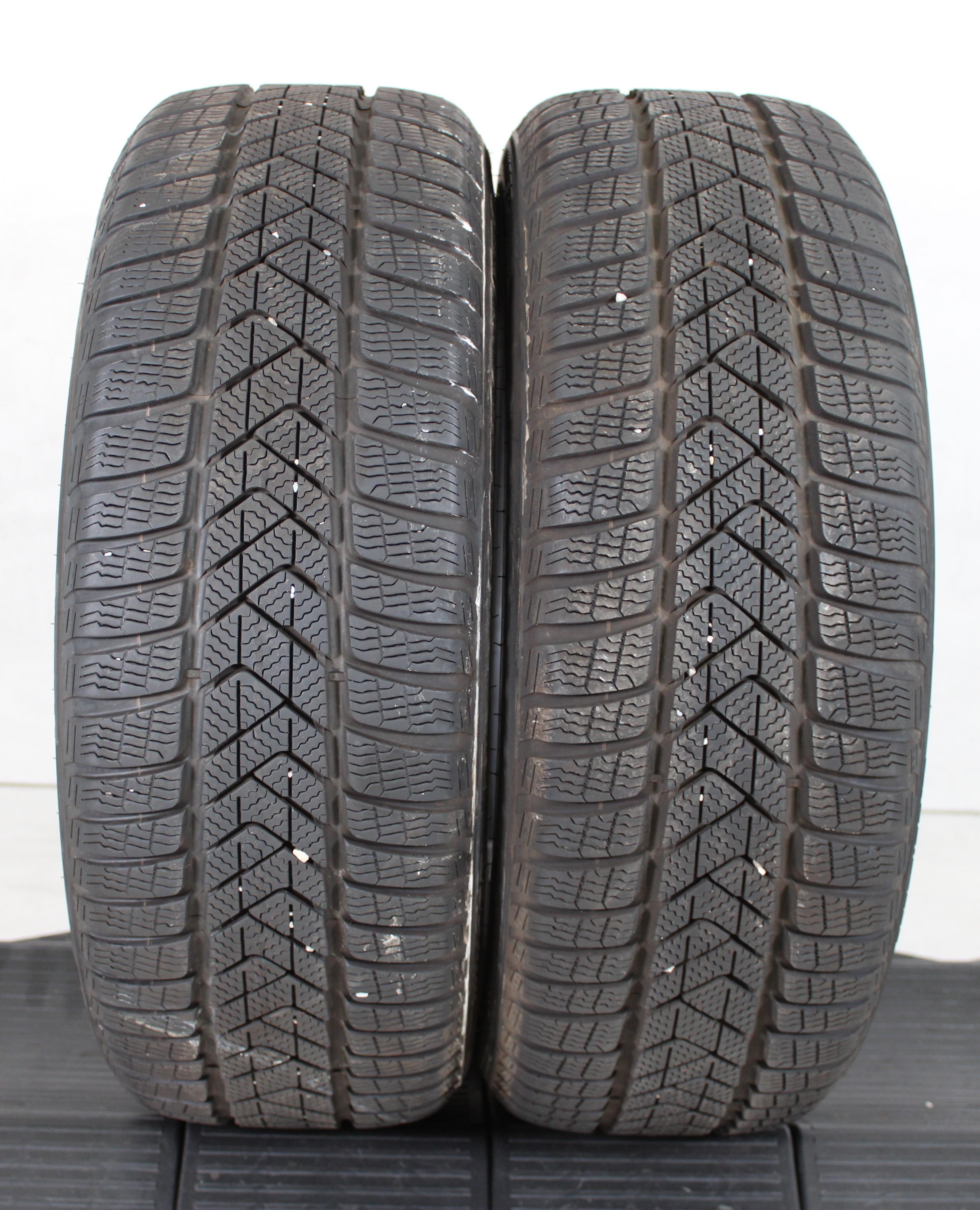 2 x 225/45R19 96V Winterreifen Pirelli Sottozero 3 Runflat 6,5-7mm 2018/2020 *