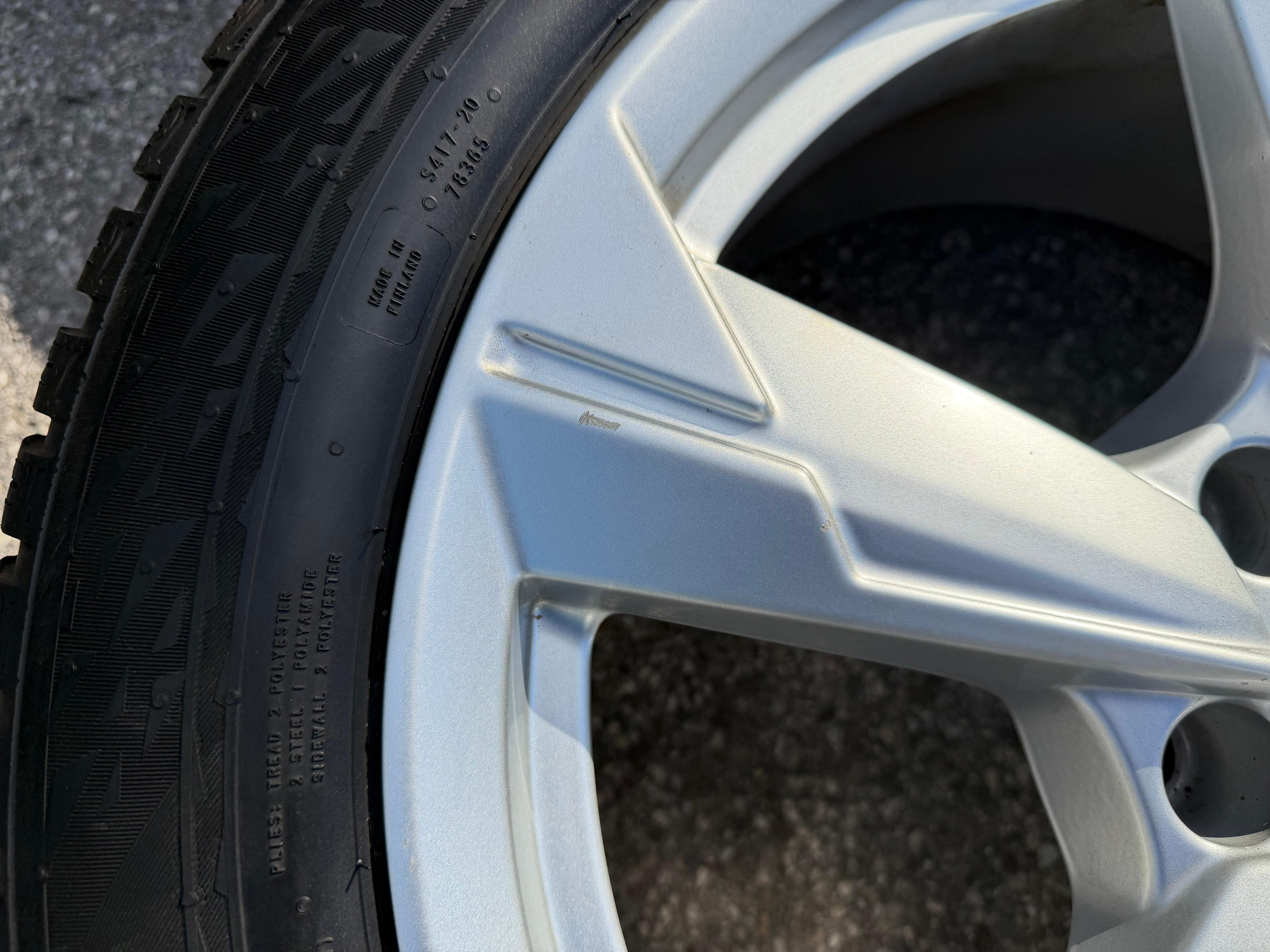 4 ruedas de invierno de aleación originales de 18" para Audi A6 4K F2 C8 4K0601025D 225/55R18 102V